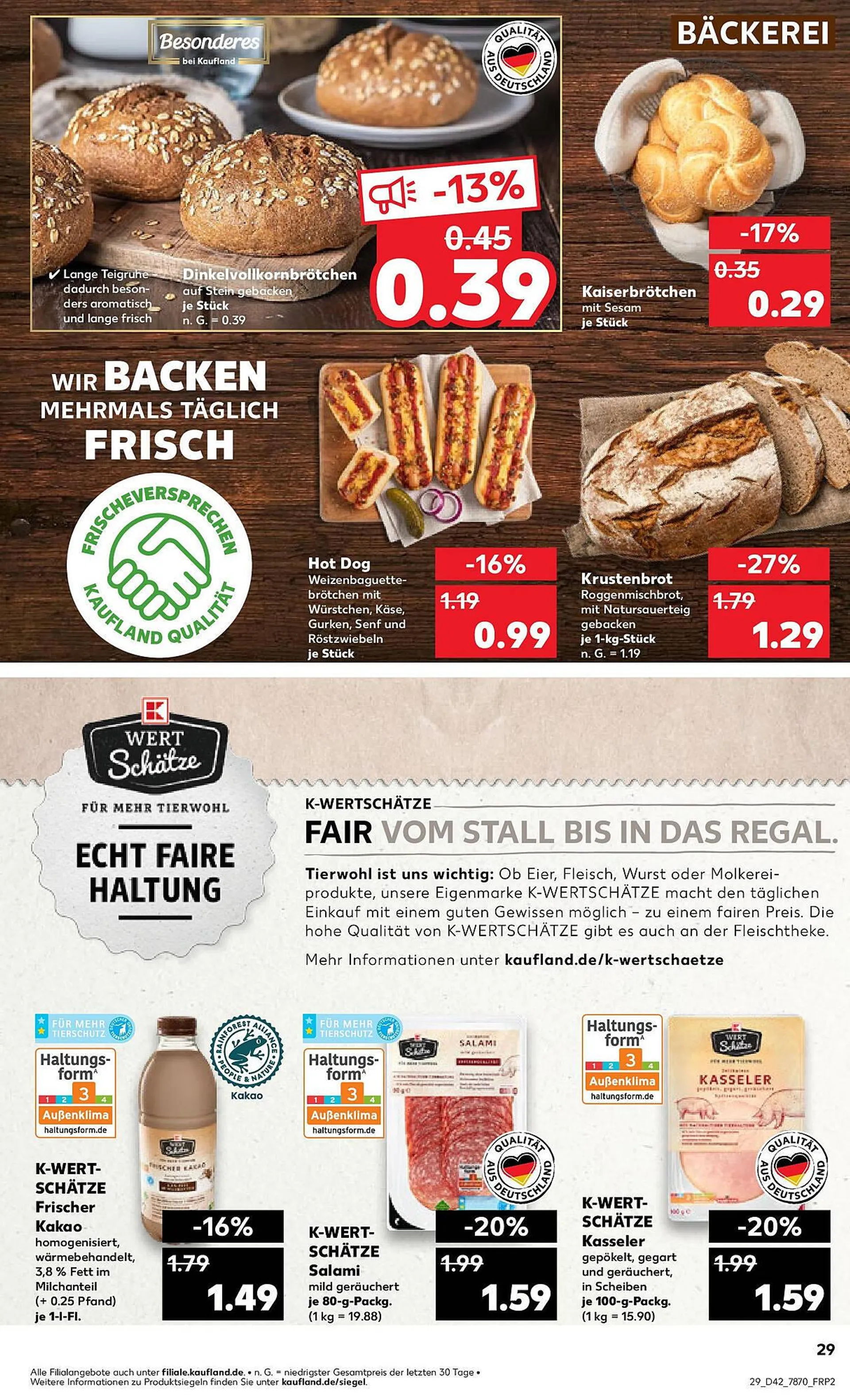 Kaufland Prospekt von 20. Oktober bis 23. Oktober 2024 - Prospekt seite 42