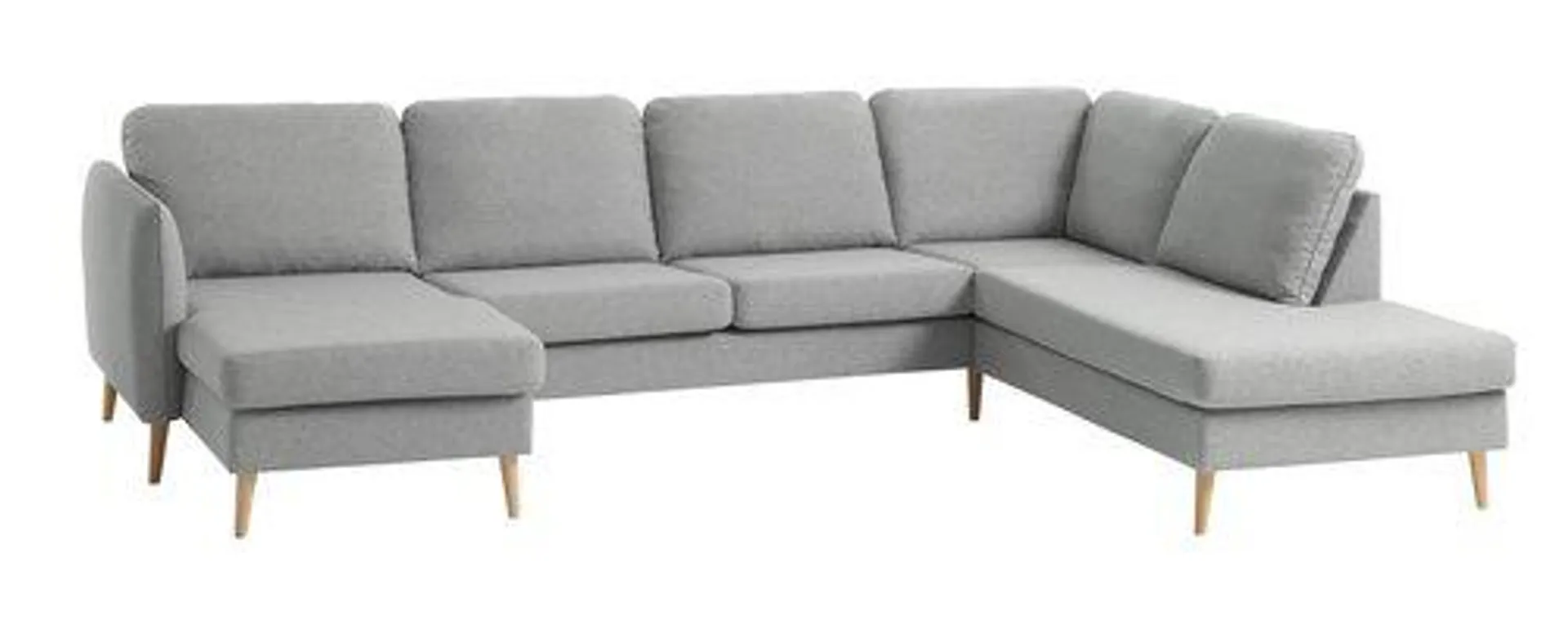 Sofa AARHUS Ecke rechts hellgrau