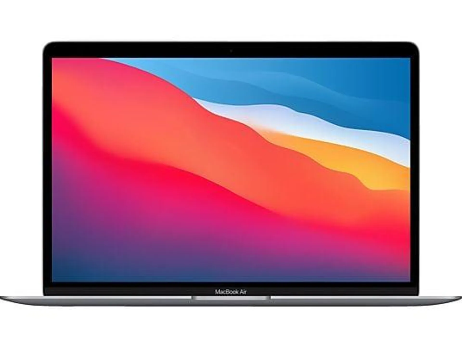 APPLE MacBook Air (2020), Notebook mit 13,3 Zoll Display, Apple M1 Prozessor, 8 GB RAM, 256 GB SSD, M1, Space Grau