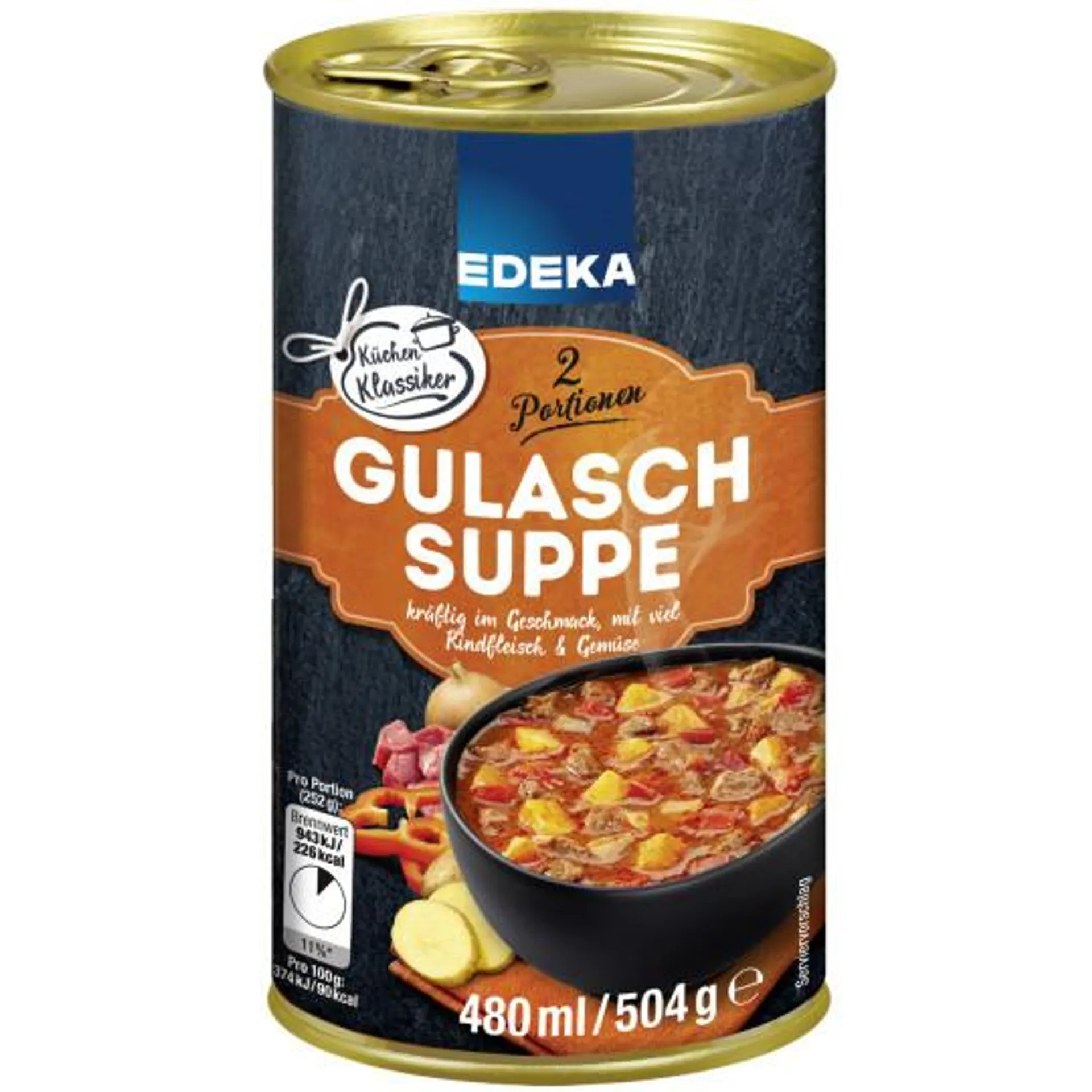 EDEKA Gulaschsuppe 480ML