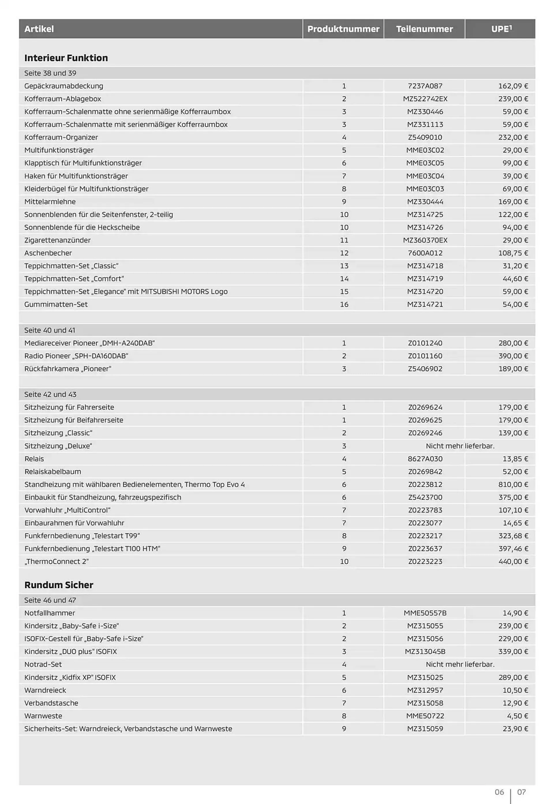 Mitsubishi Prospekt von 14. Januar bis 14. Januar 2026 - Prospekt seite 7