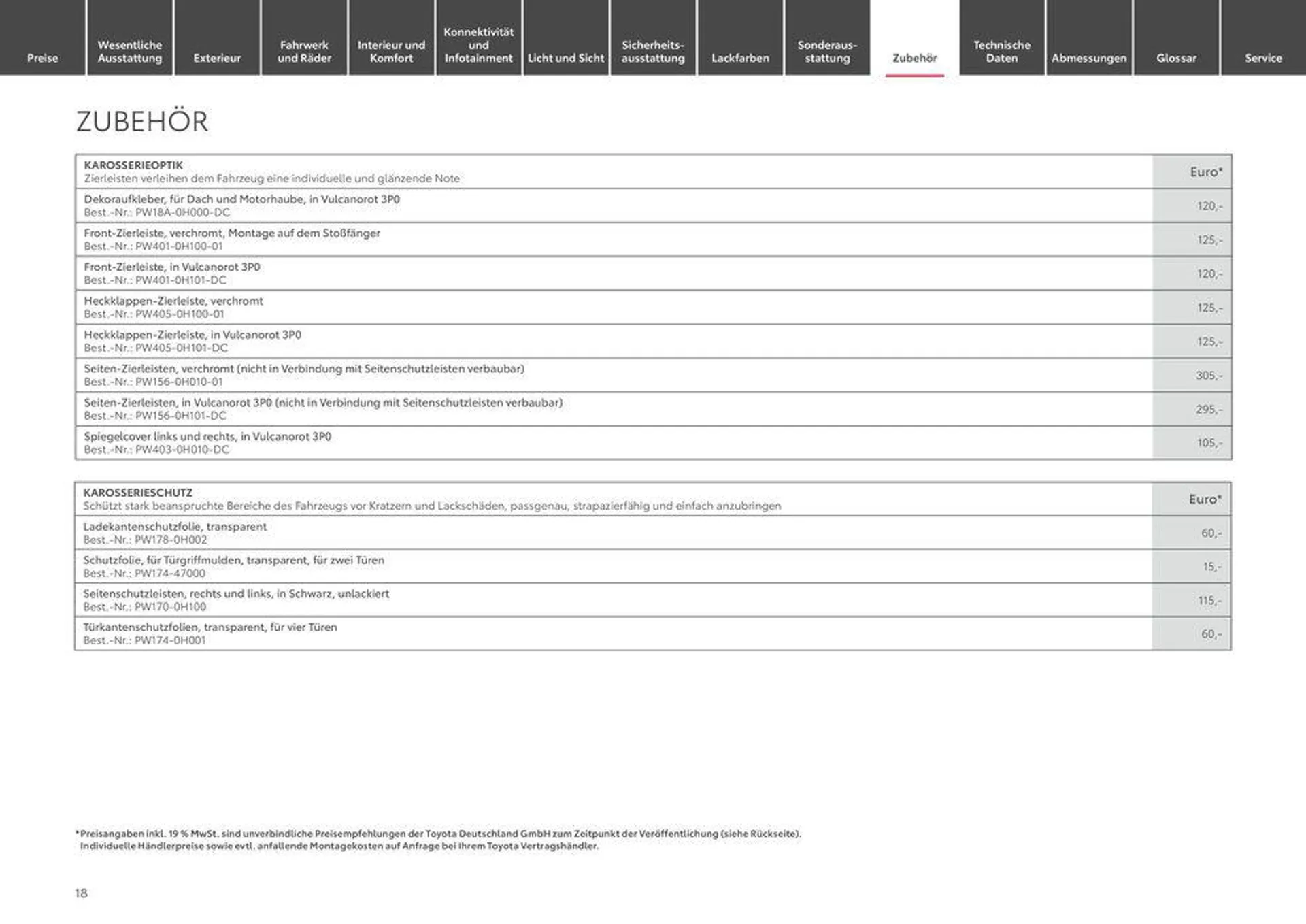 Toyota Aygo X von 3. April bis 3. April 2025 - Prospekt seite 18