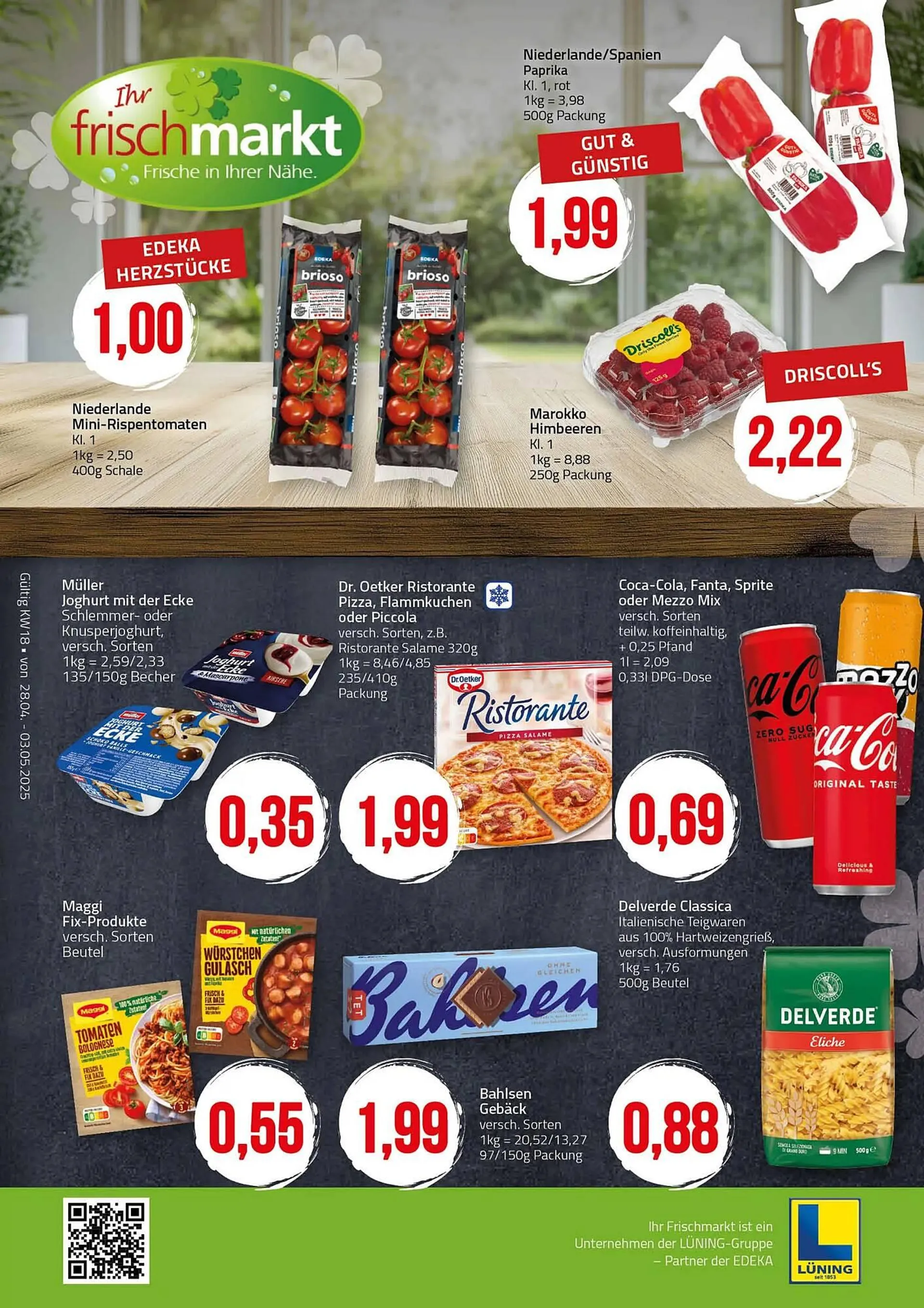Ihr Frischmarkt Prospekt - 1
