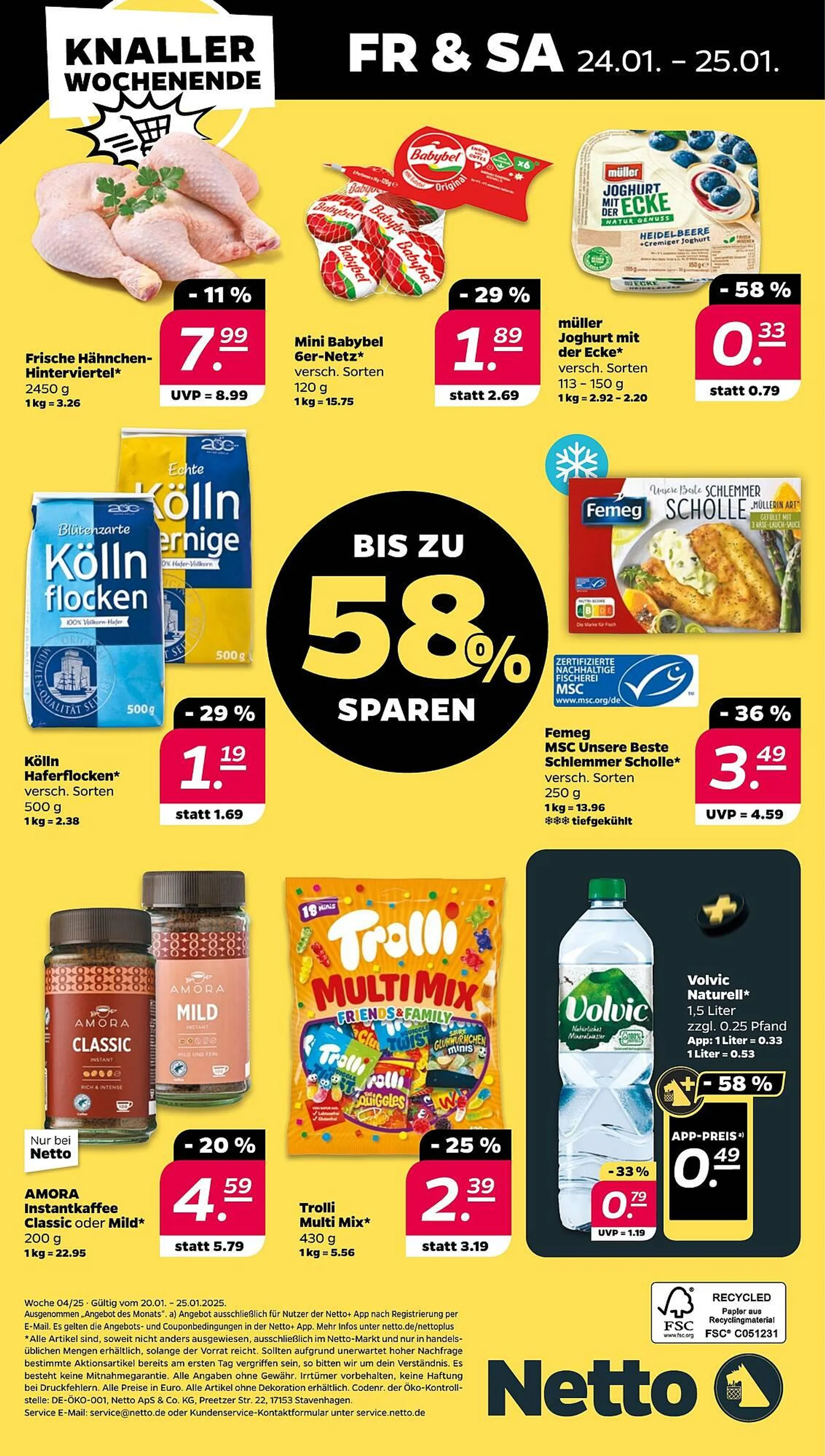 NETTO Prospekt von 20. Januar bis 25. Januar 2025 - Prospekt seite 32