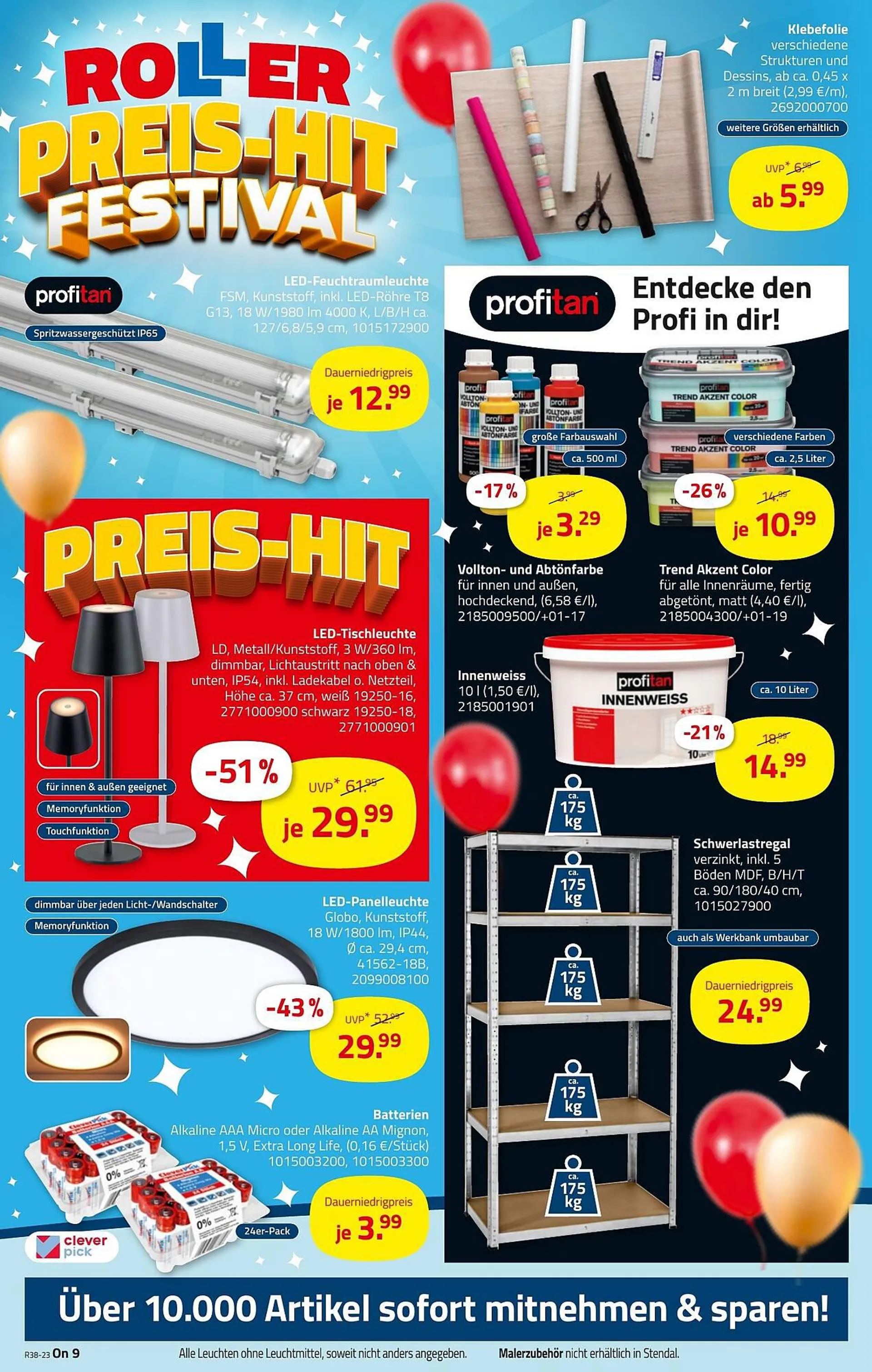 ROLLER Prospekt von 17. September bis 30. September 2023 - Prospekt seite 18