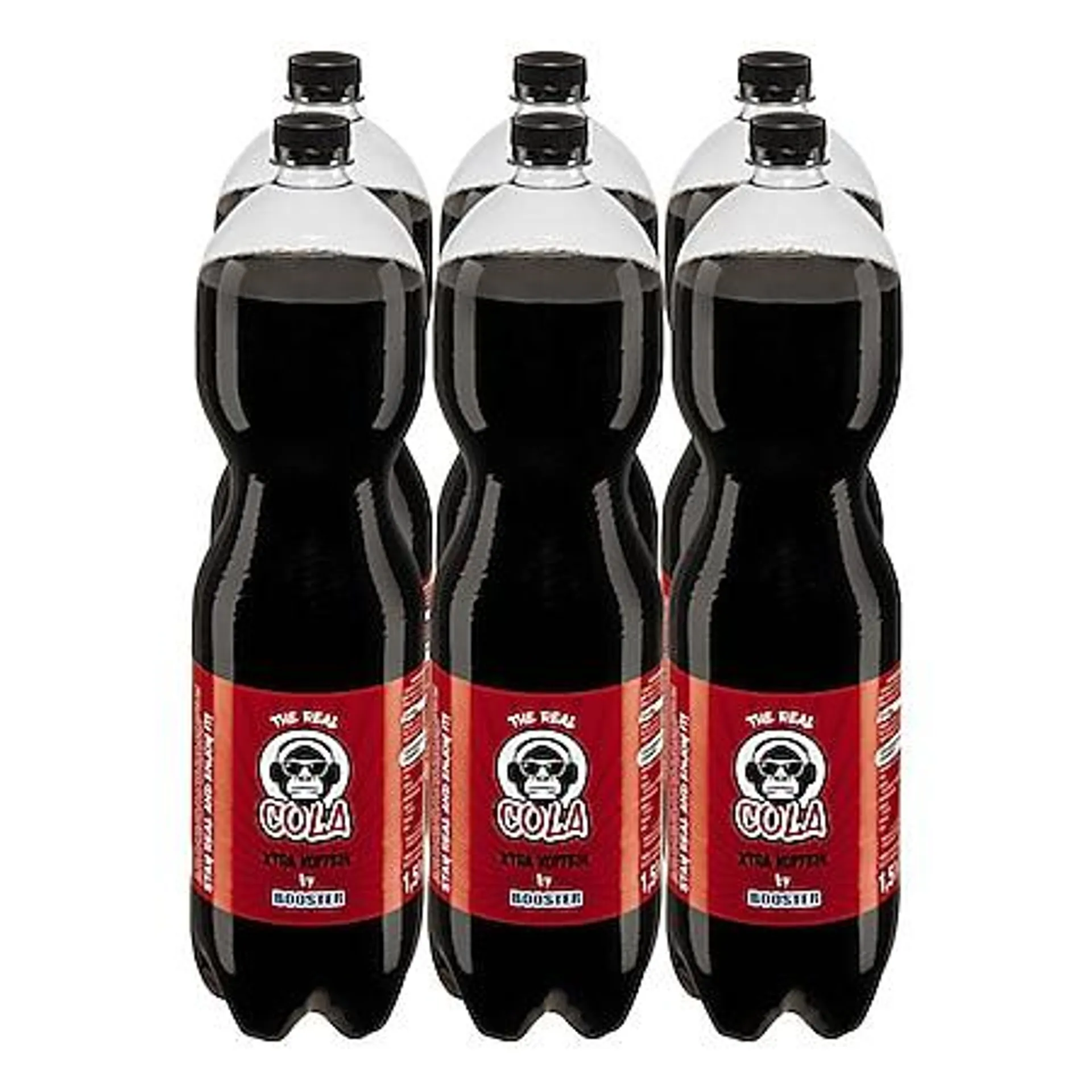 Booster The Real Cola 1,5 Liter, 6er Pack