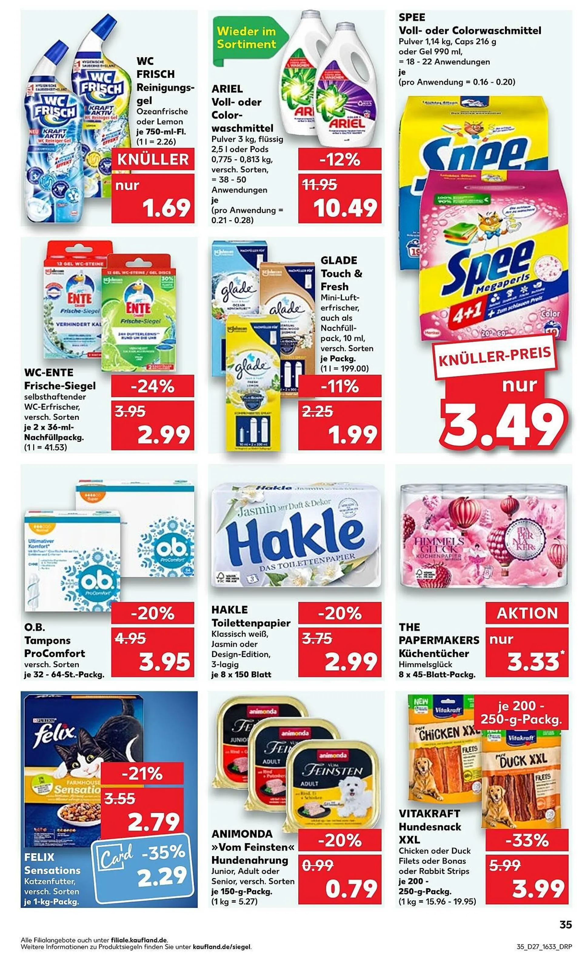 Kaufland Prospekt von 3. Juli bis 10. Juli 2024 - Prospekt seite 43