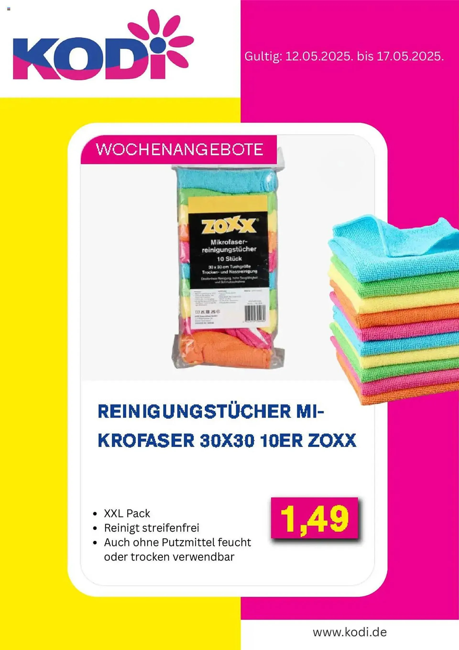 KODi Prospekt von 12. Mai bis 17. Mai 2025 - Prospekt seite 4