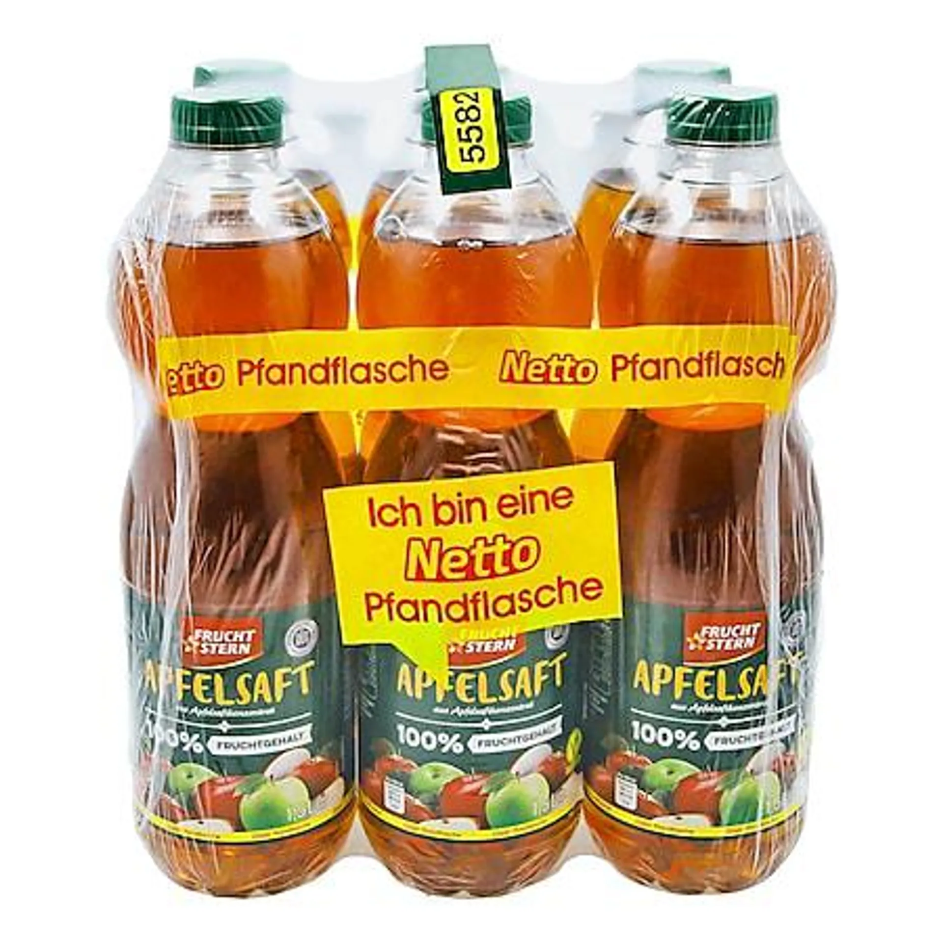 Fruchtstern Apfelsaft 1,5 Liter, 6er Pack