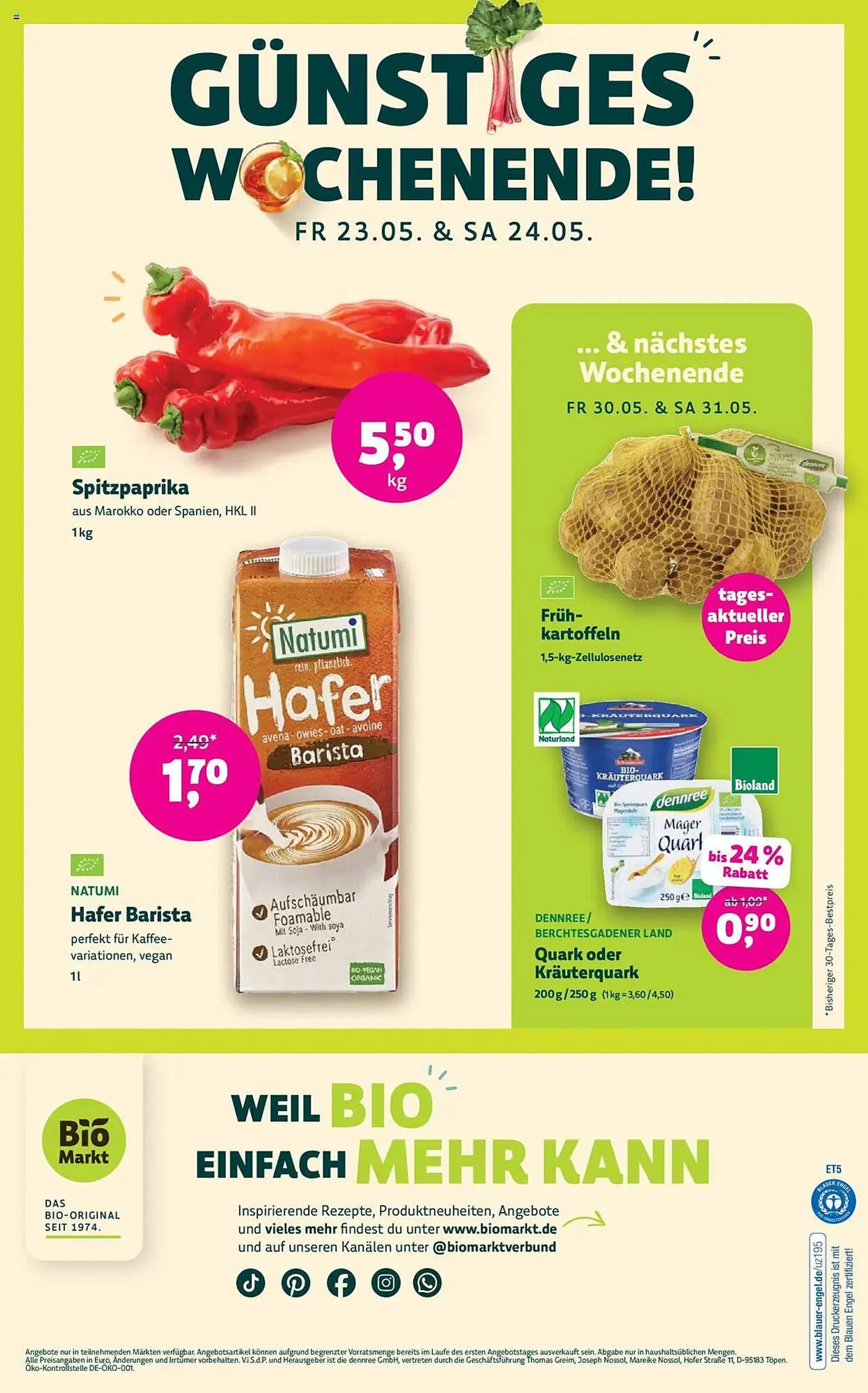 Biomarkt Prospekt von 21. Mai bis 3. Juni 2025 - Prospekt seite 12