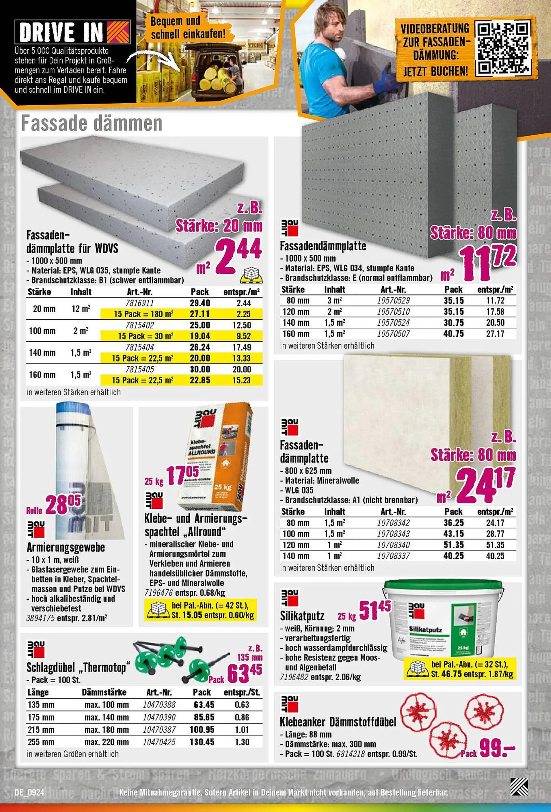 Hornbach Prospekt von 27. August bis 24. September 2024 - Prospekt seite 6