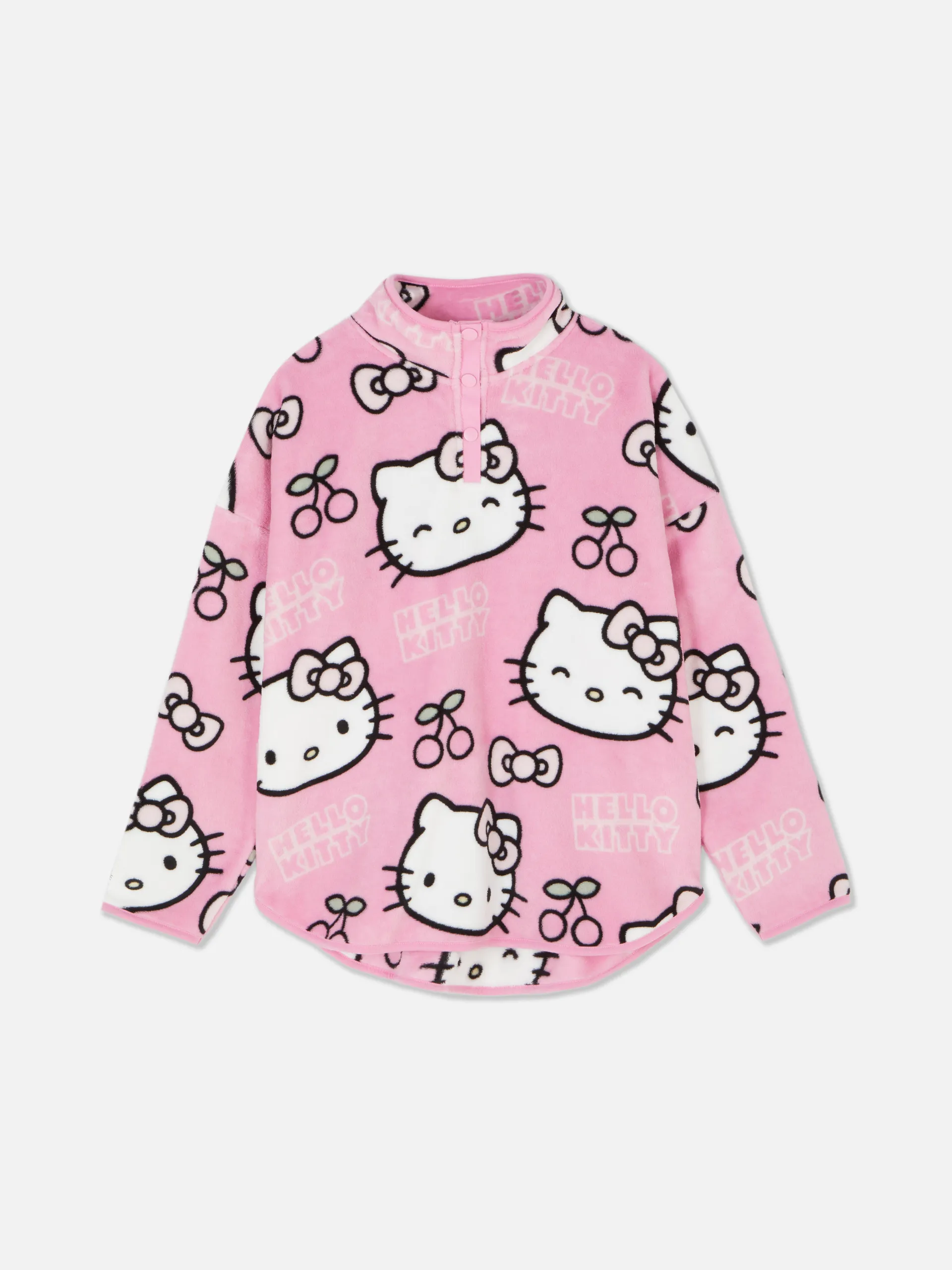 „Hello Kitty“ Fleece-Schlafanzugtop zum 50. Jubiläum