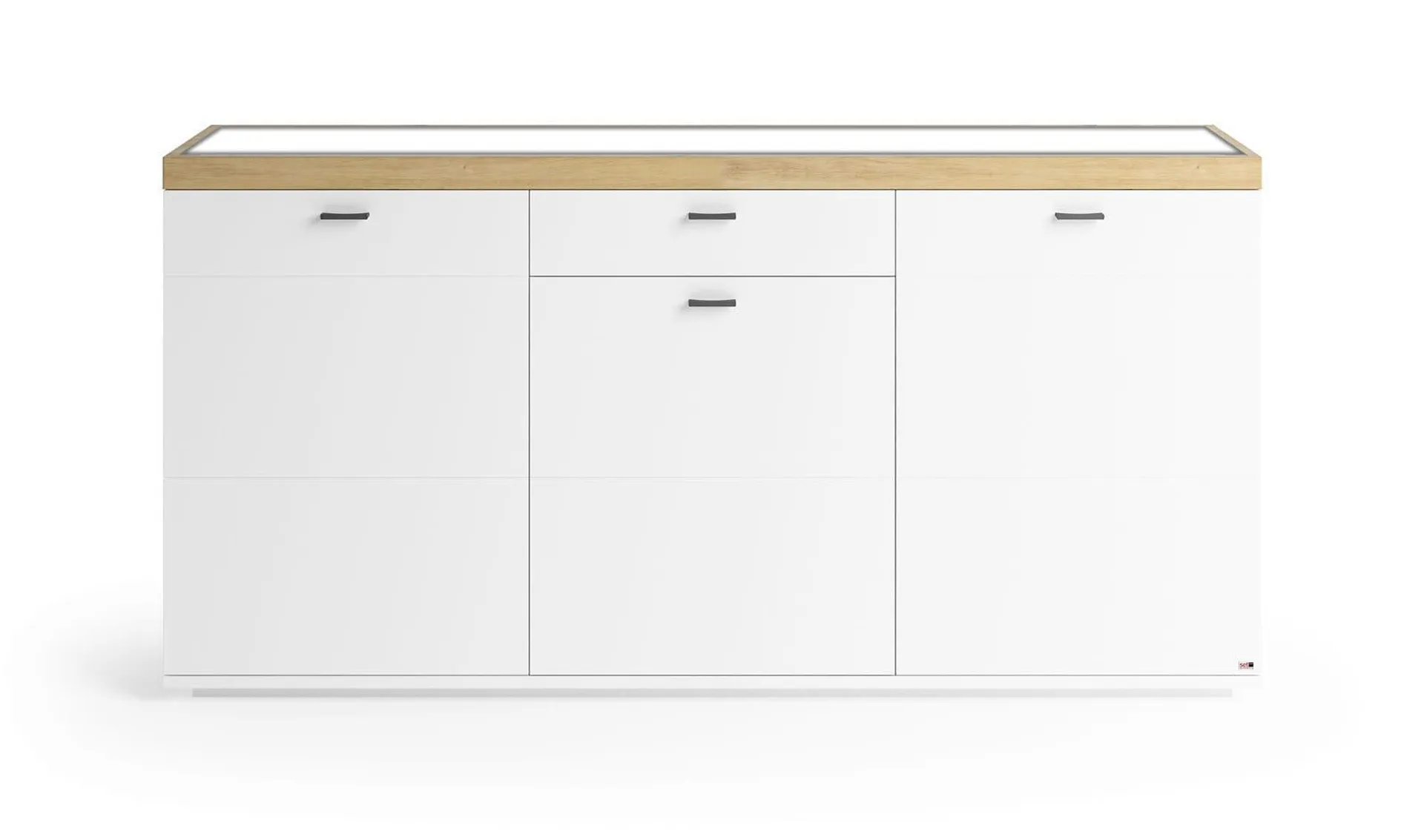 Sideboard LANCASTER 180 x 91 cm Eiche Artisan