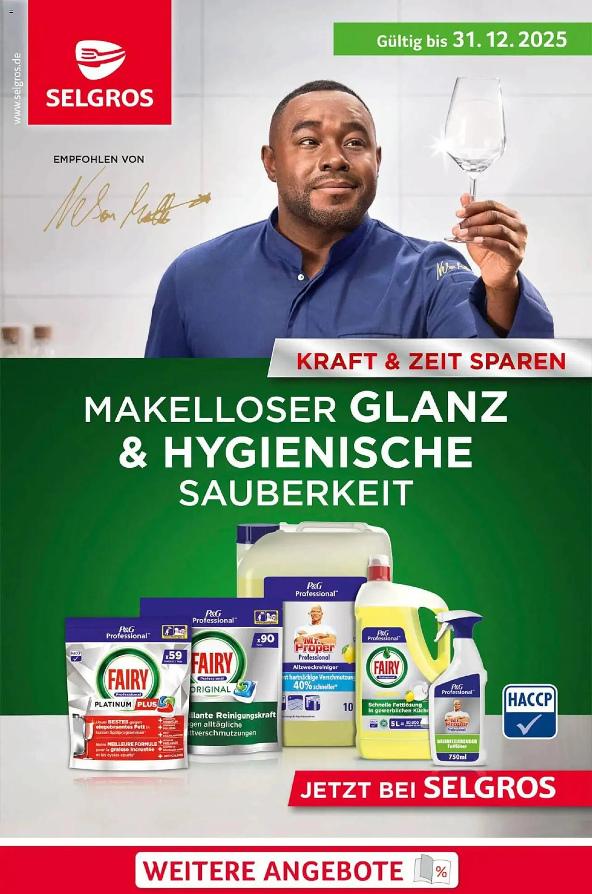 Selgros Prospekt von 3. Juli bis 31. Dezember 2025 - Prospekt seite 1