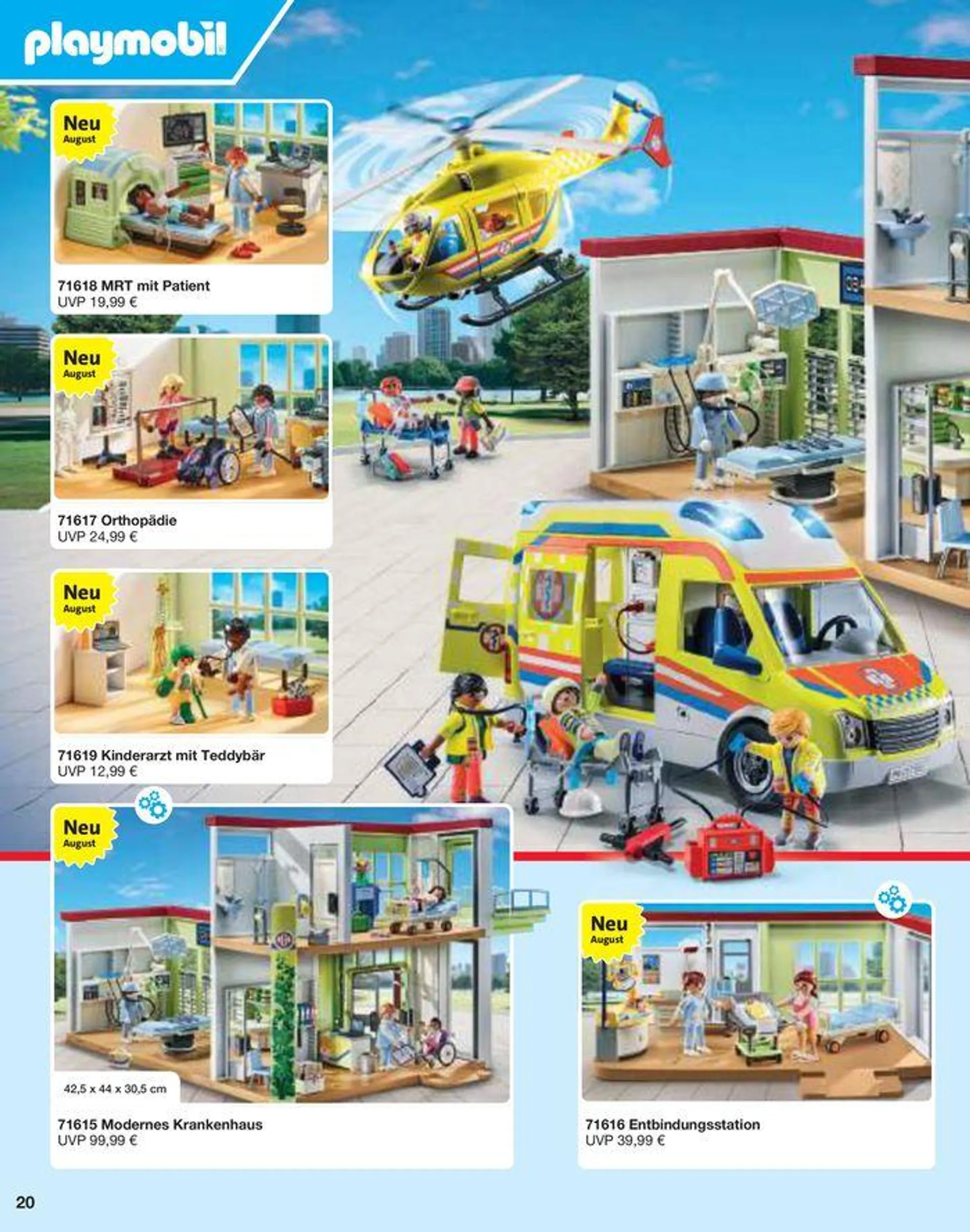 50 Years Of Playmobil von 9. Juli bis 31. Dezember 2024 - Prospekt seite 20