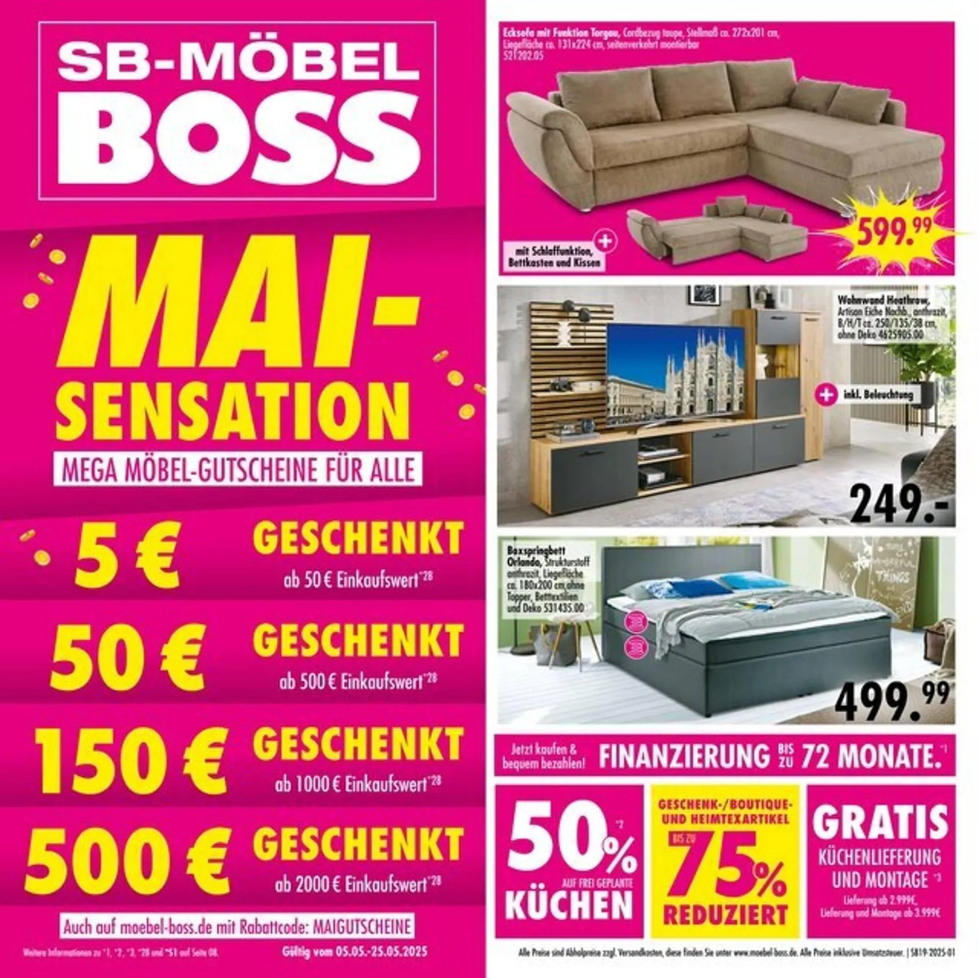 Möbel Boss Prospekt - 1