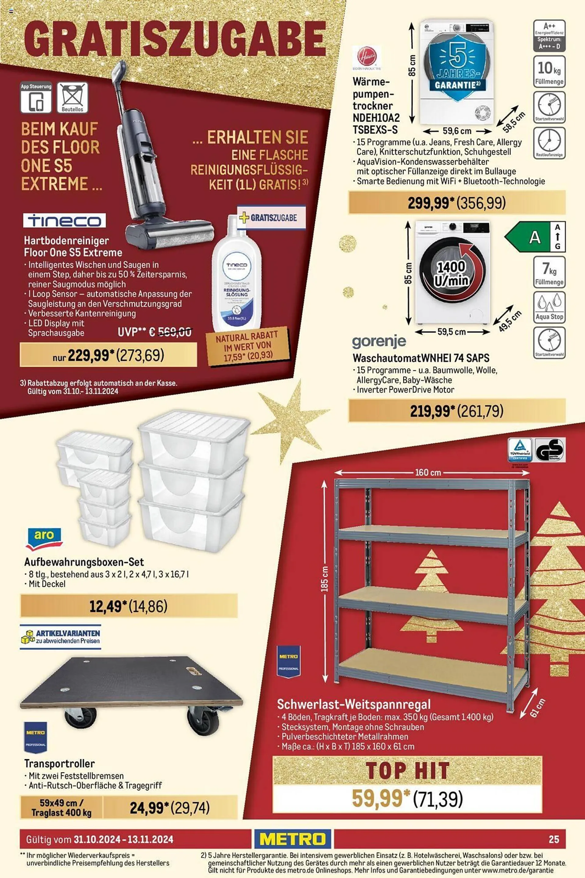 METRO Prospekt von 31. Oktober bis 13. November 2024 - Prospekt seite 25
