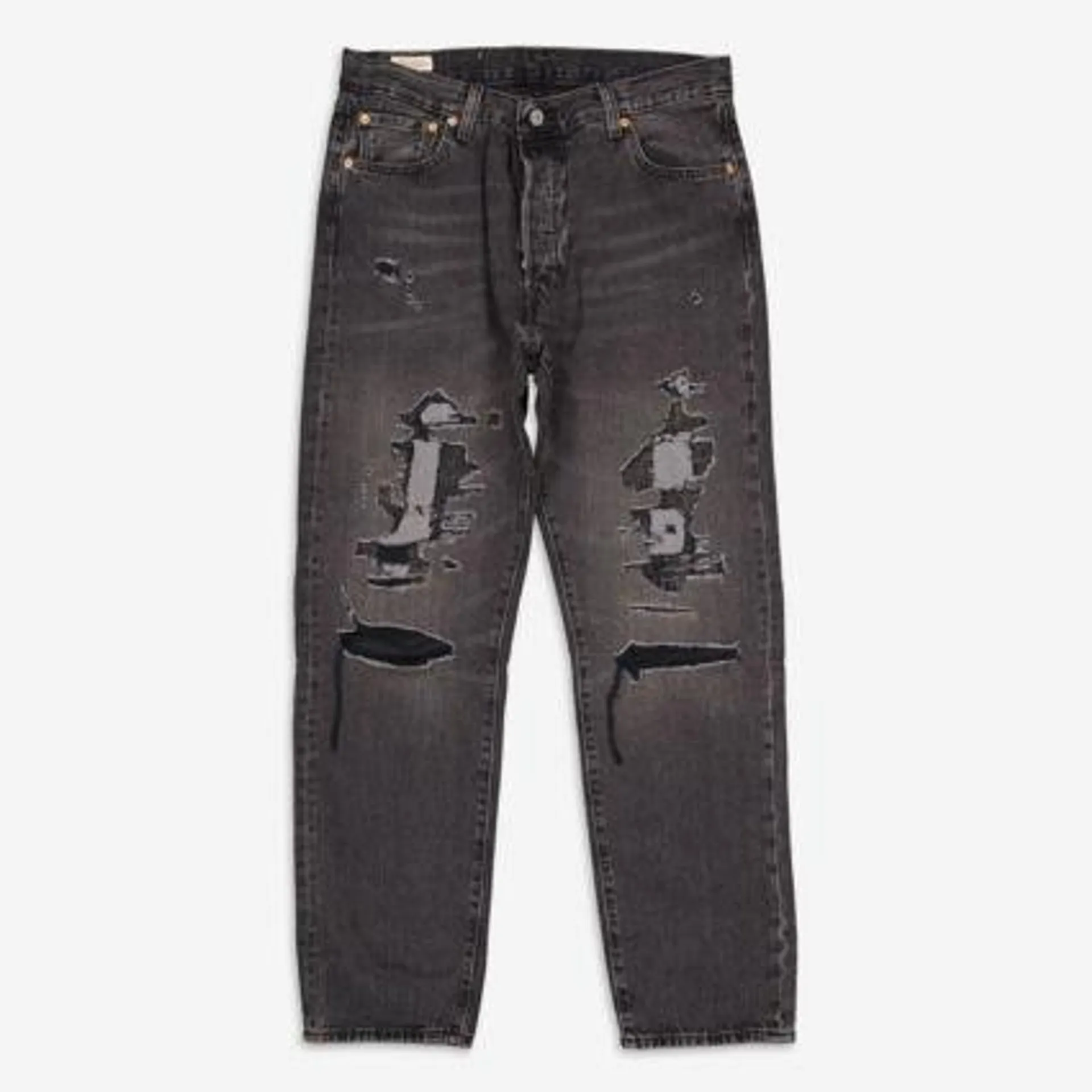 Schwarze 501 Slim Fit Jeans