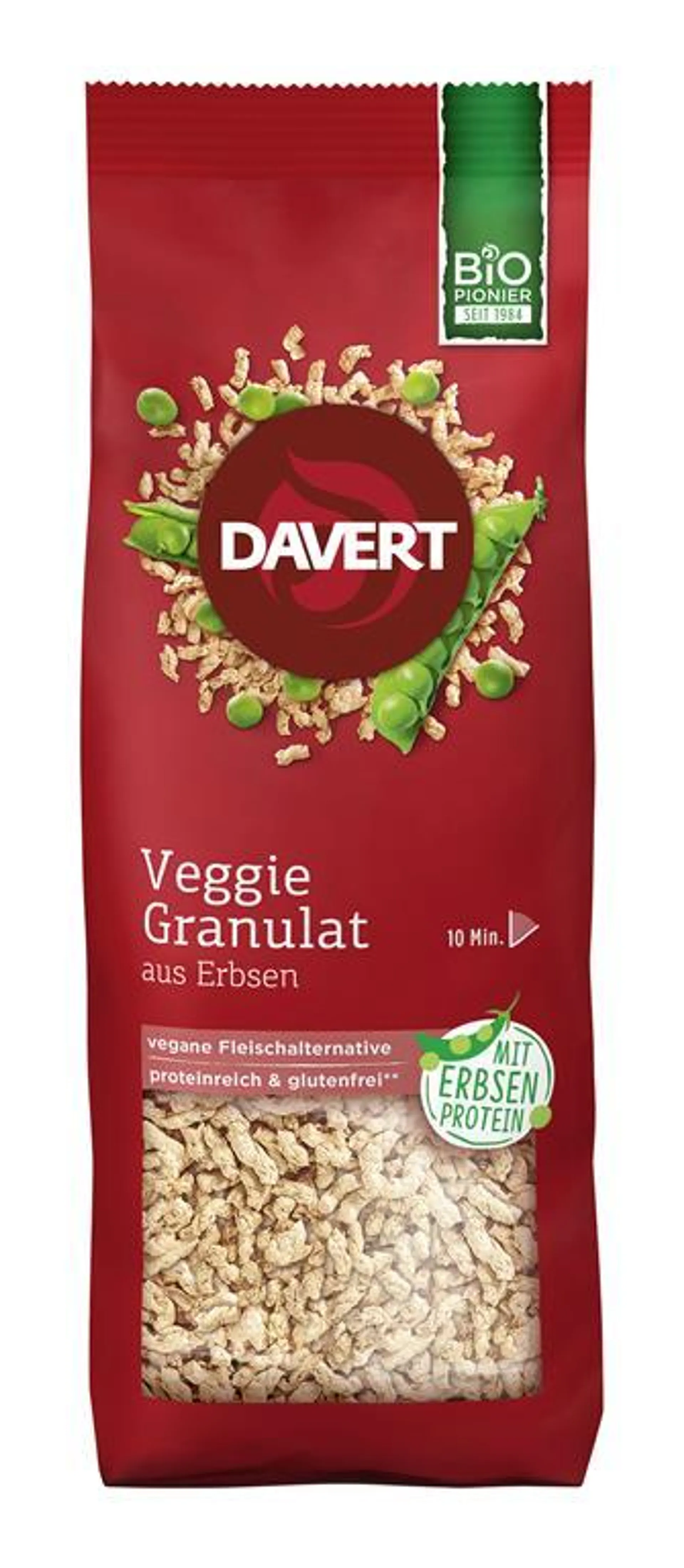 Davert Veggie Granulat Glutenfrei 100g