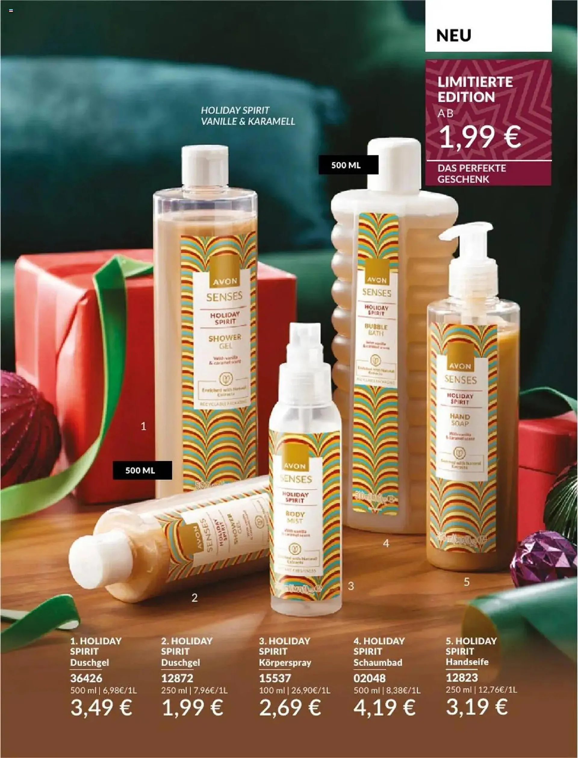 Avon Prospekt von 1. Dezember bis 16. Dezember 2024 - Prospekt seite 13