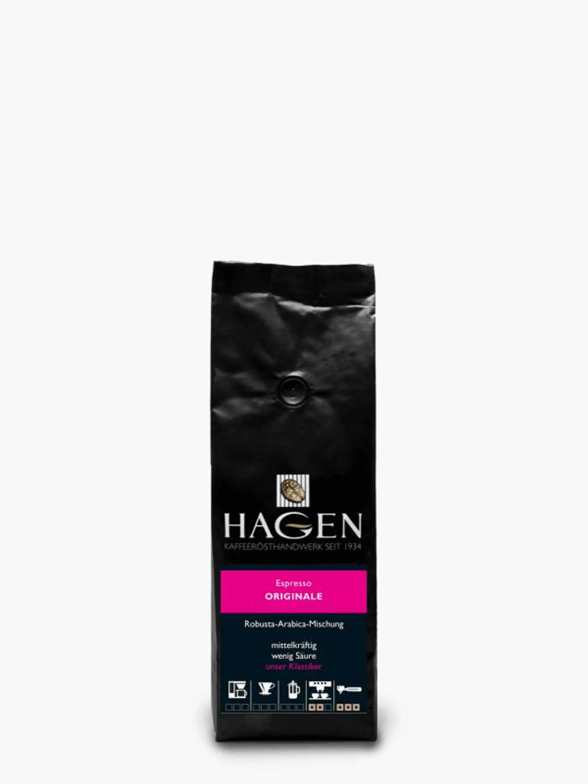 Hagen Espresso Originale ganze Bohne 250g