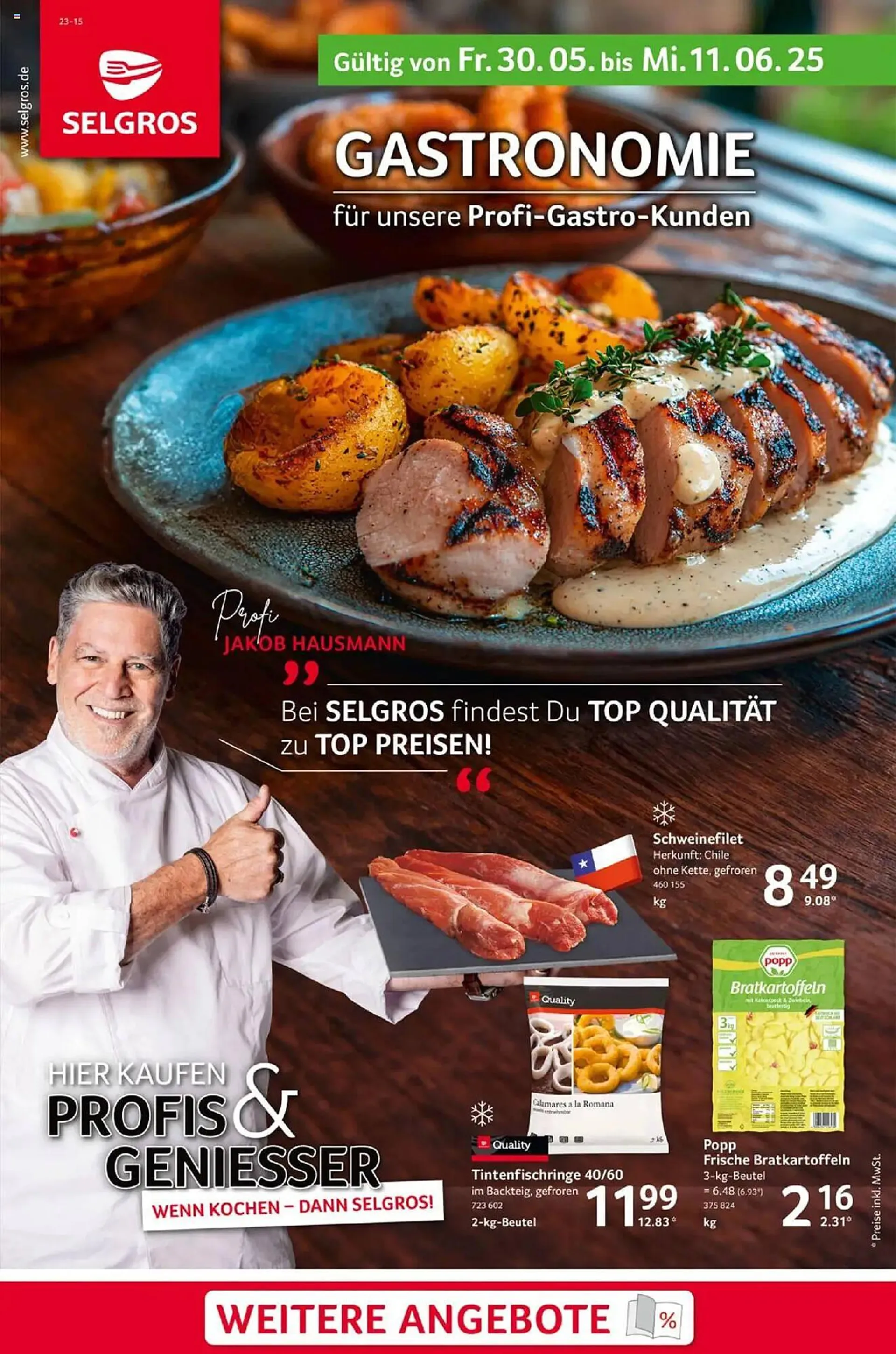 Selgros Prospekt von 30. Mai bis 11. Juni 2025 - Prospekt seite 1
