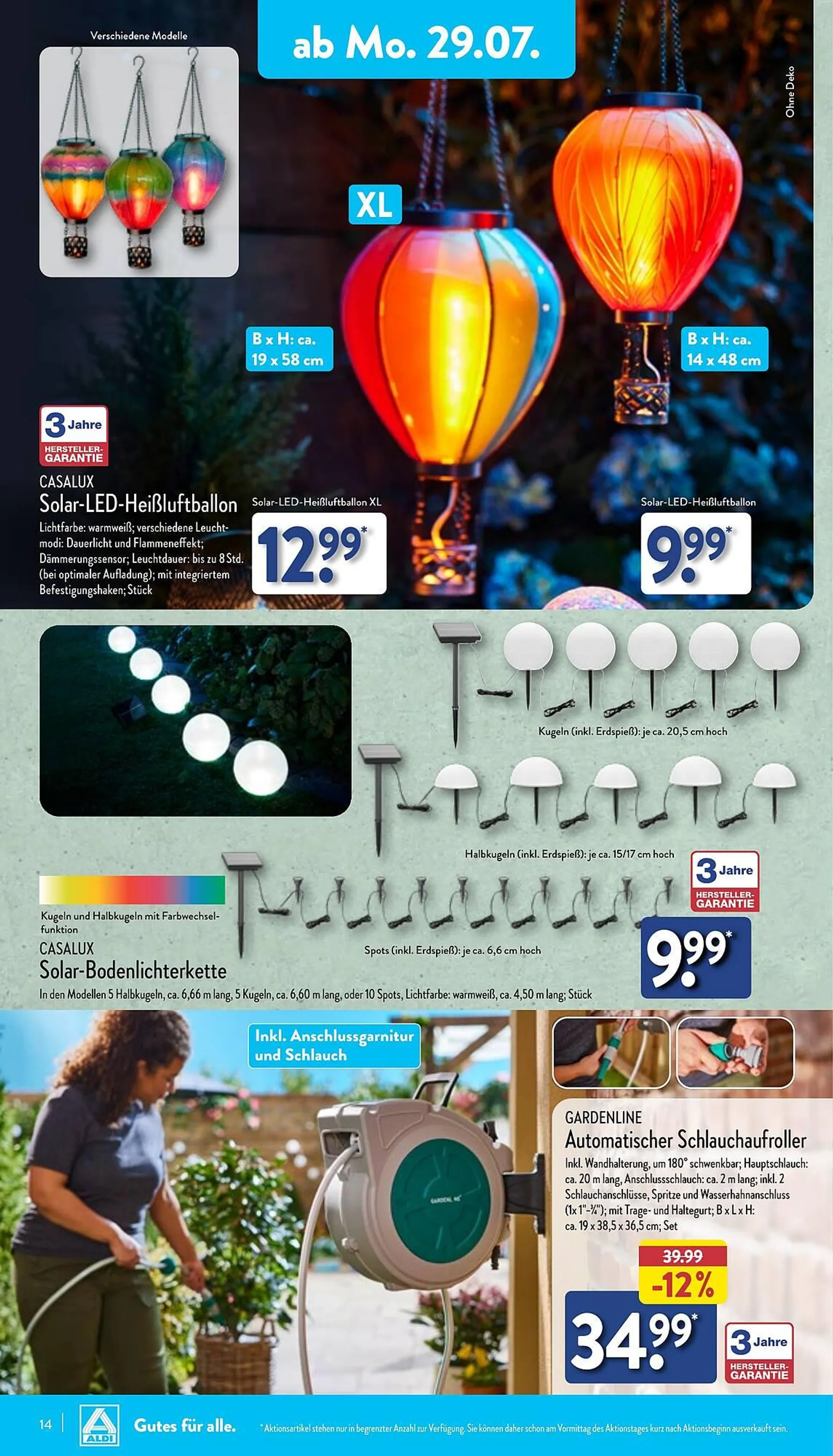 ALDI Nord Prospekte von 29. Juli bis 3. August 2024 - Prospekt seite 14