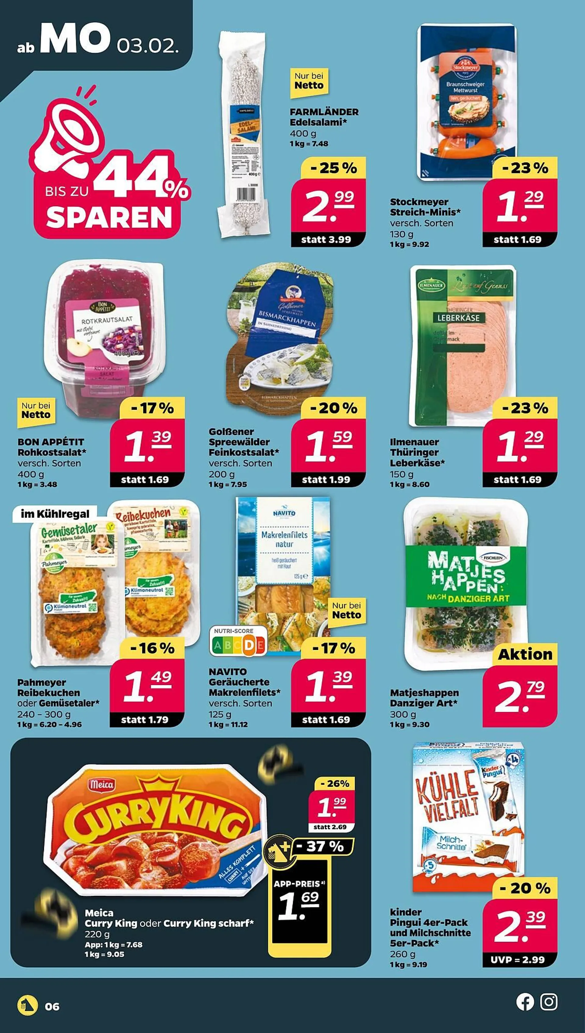 NETTO Prospekt von 3. Februar bis 8. Februar 2025 - Prospekt seite 6