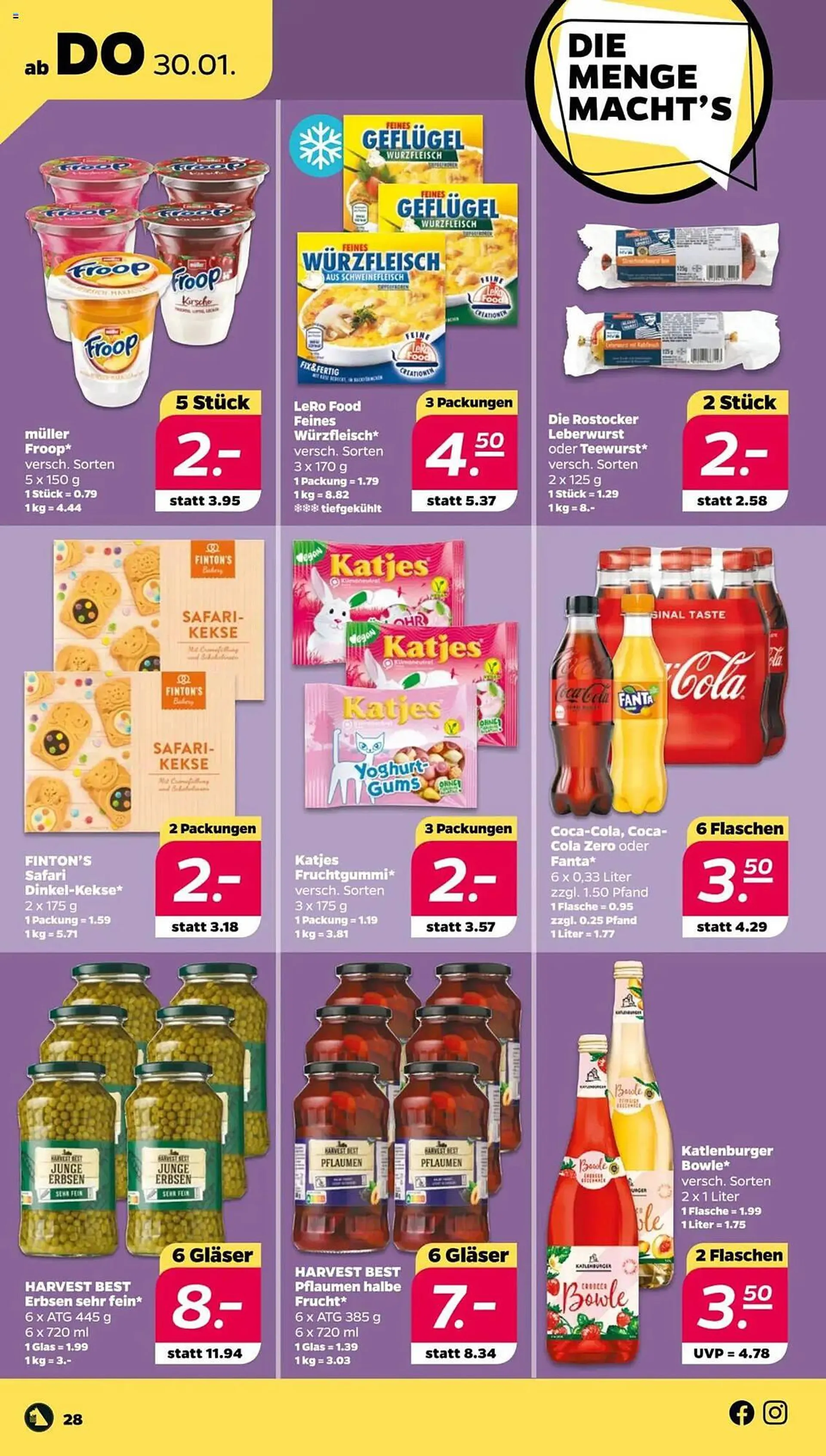 NETTO Prospekt von 27. Januar bis 1. Februar 2025 - Prospekt seite 28