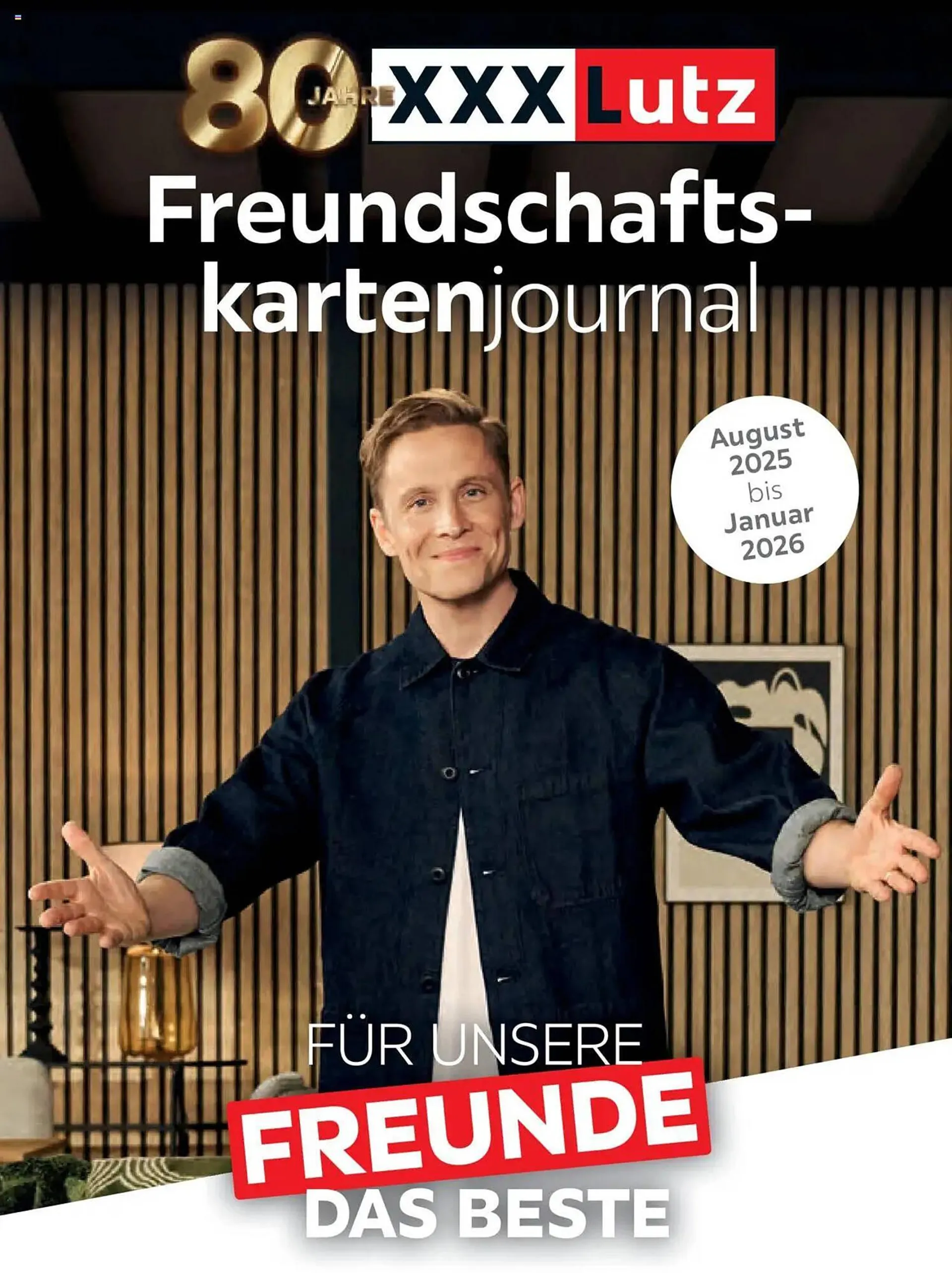 XXXLutz Prospekt von 1. August bis 31. Januar 2026 - Prospekt seite 1