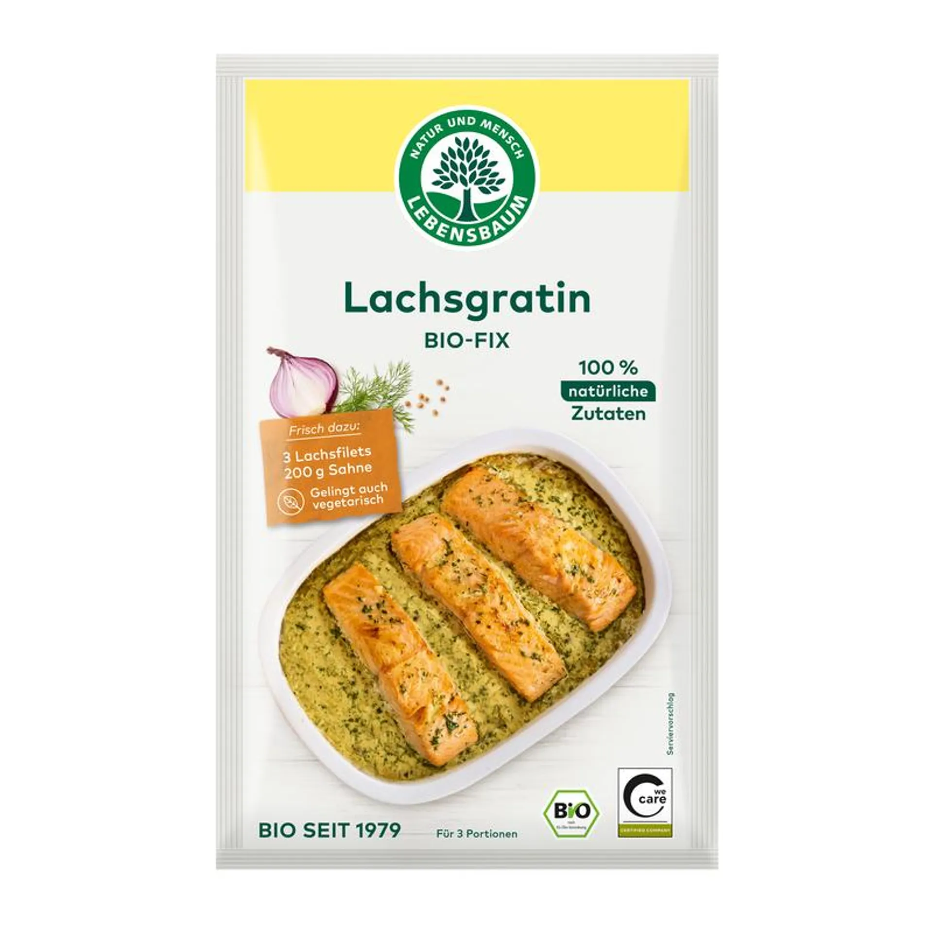 Lebensbaum Lachsgratin 20g