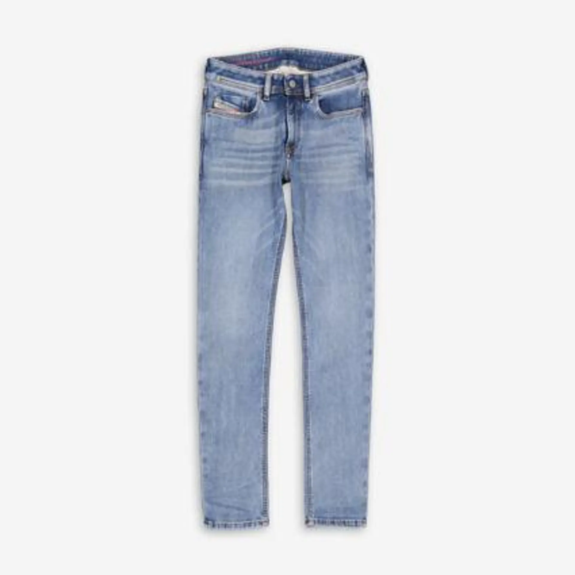 Blaue Skinny Fit Jeans