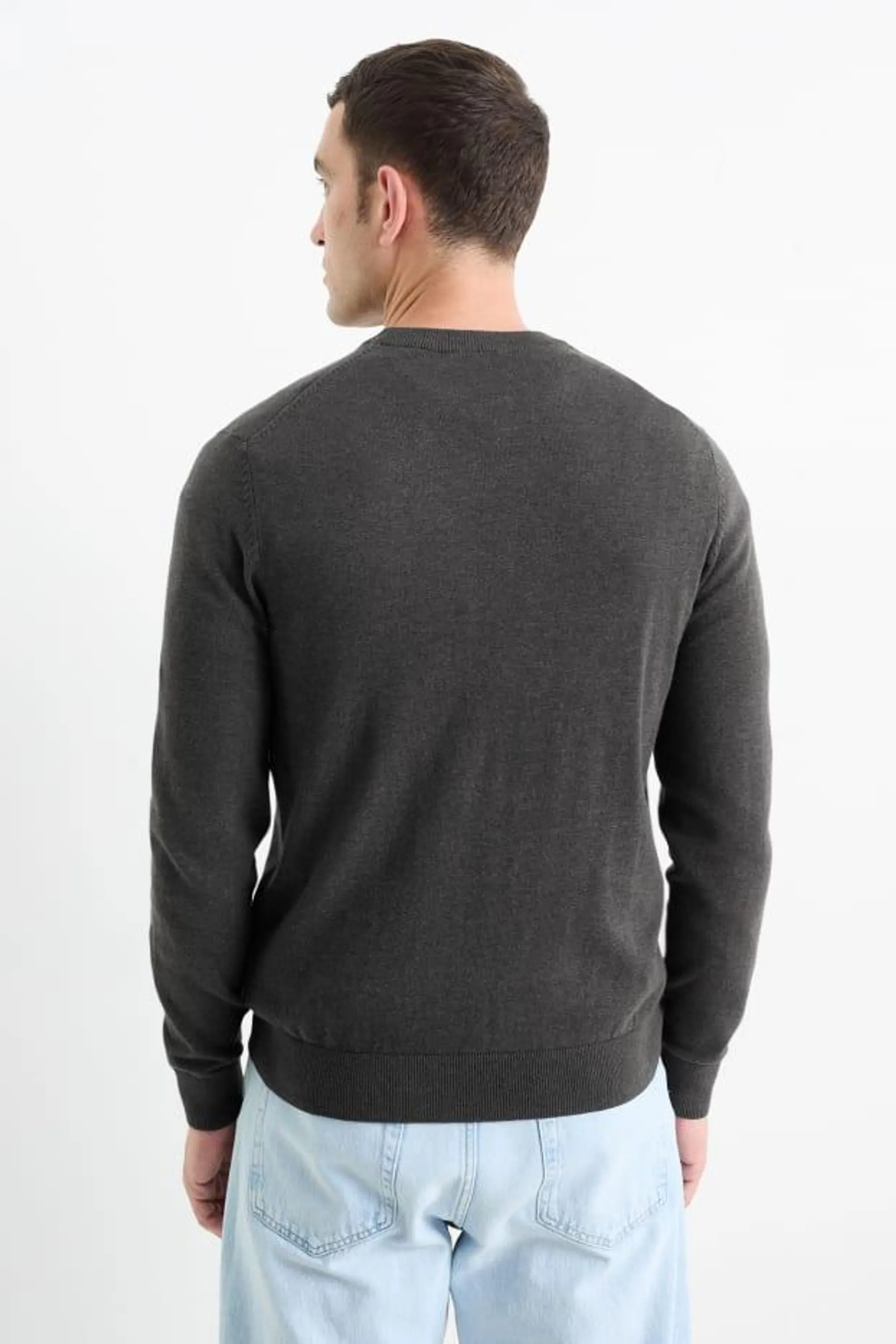 Fine knit jumper