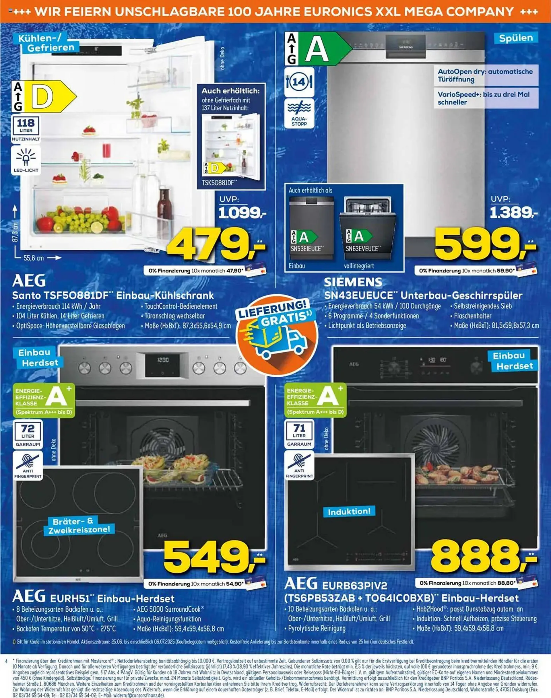 Euronics Prospekt von 2. Juli bis 8. Juli 2025 - Prospekt seite 4