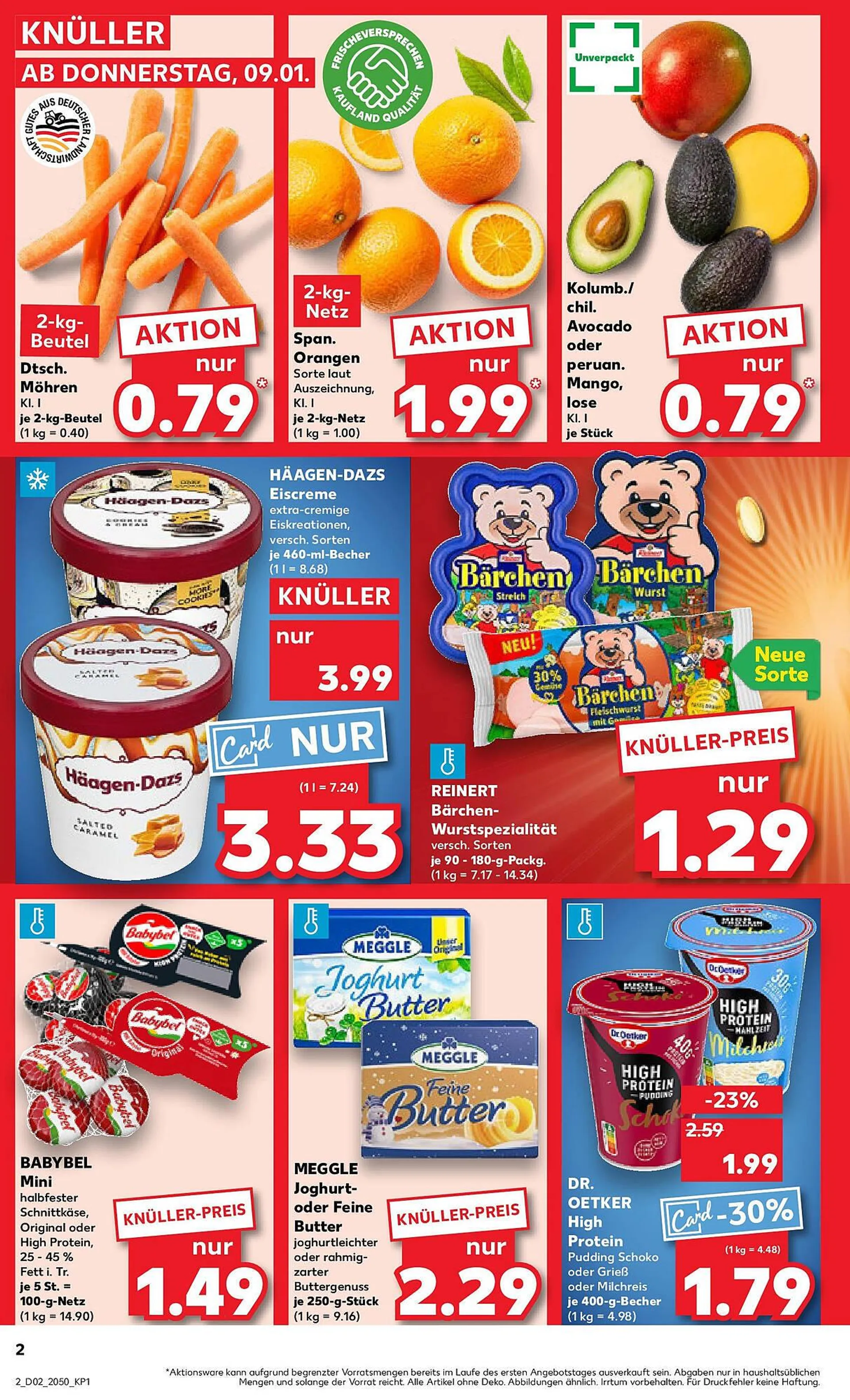 Kaufland Prospekt von 9. Januar bis 15. Januar 2025 - Prospekt seite 2