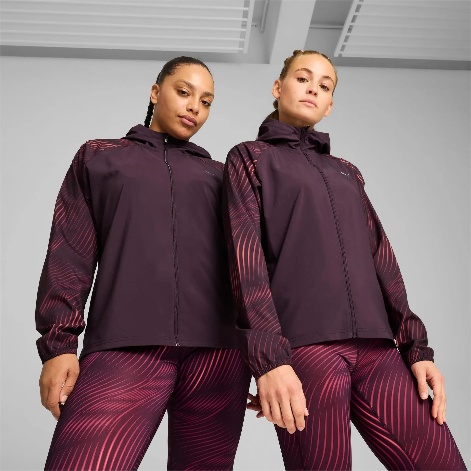 Favourite Velocity Printed Woven Running Jacket Women