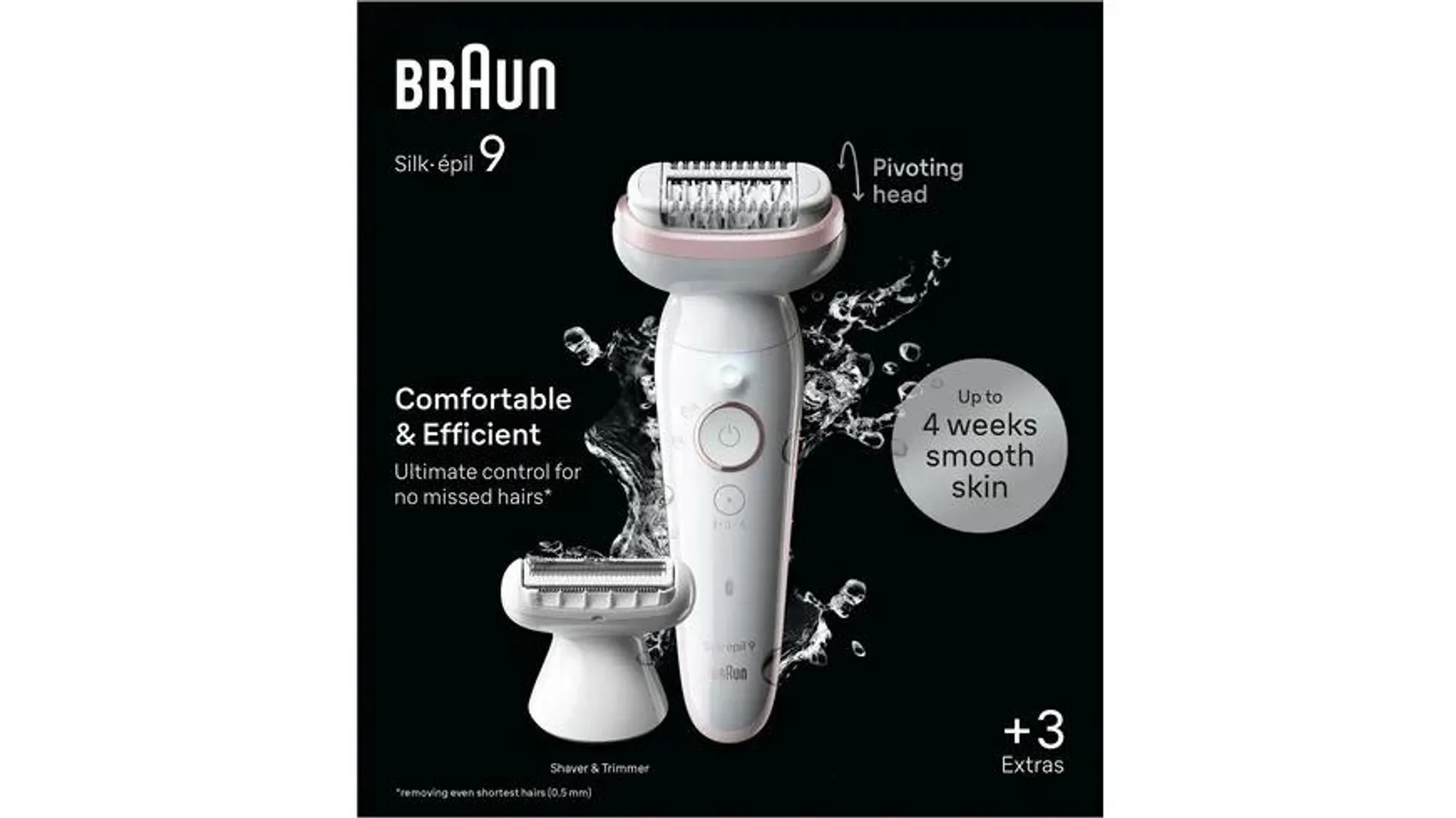 BRAUN Epilierer Silk-épil 9, 9-030