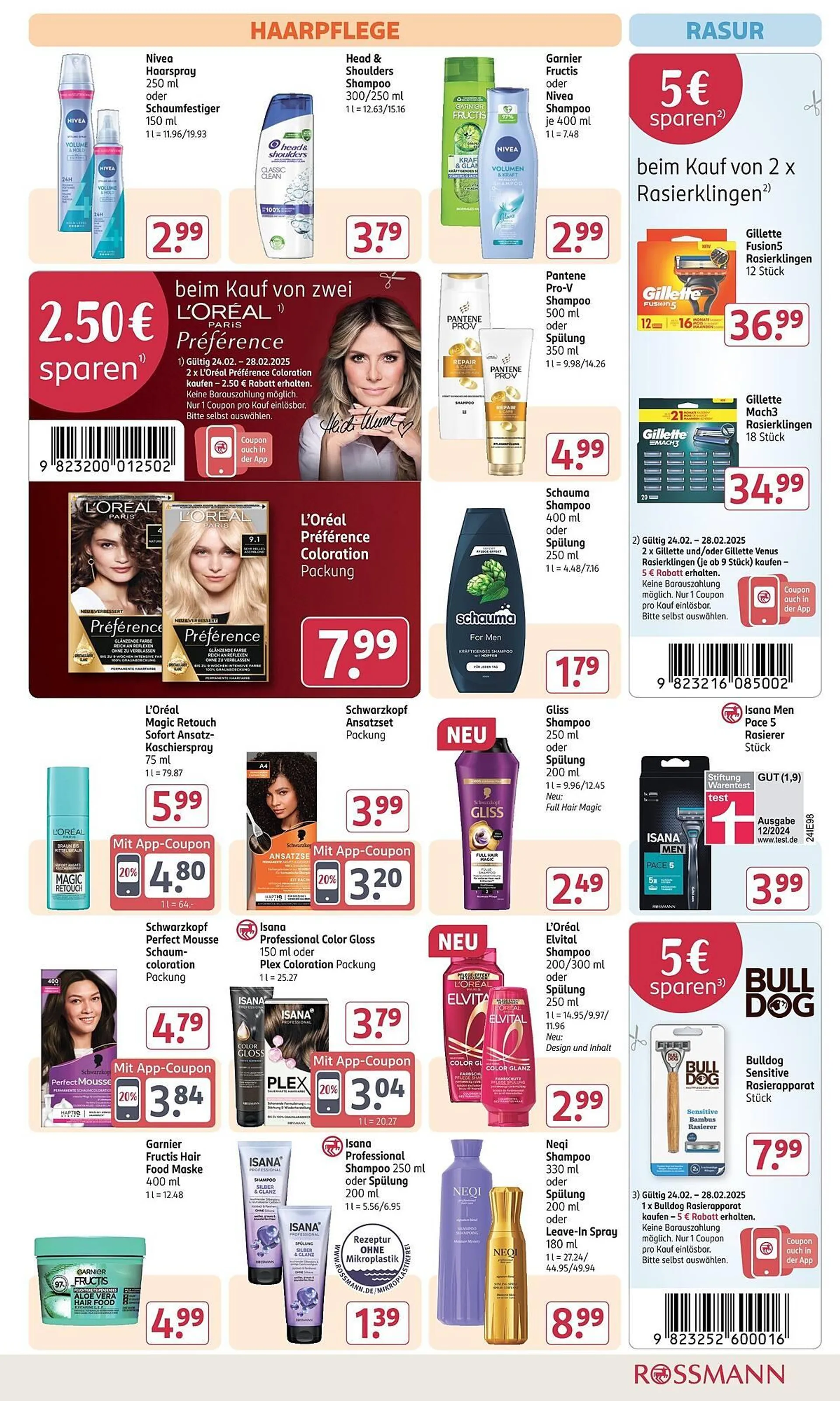 Rossmann Prospekt von 24. Februar bis 28. Februar 2025 - Prospekt seite 7