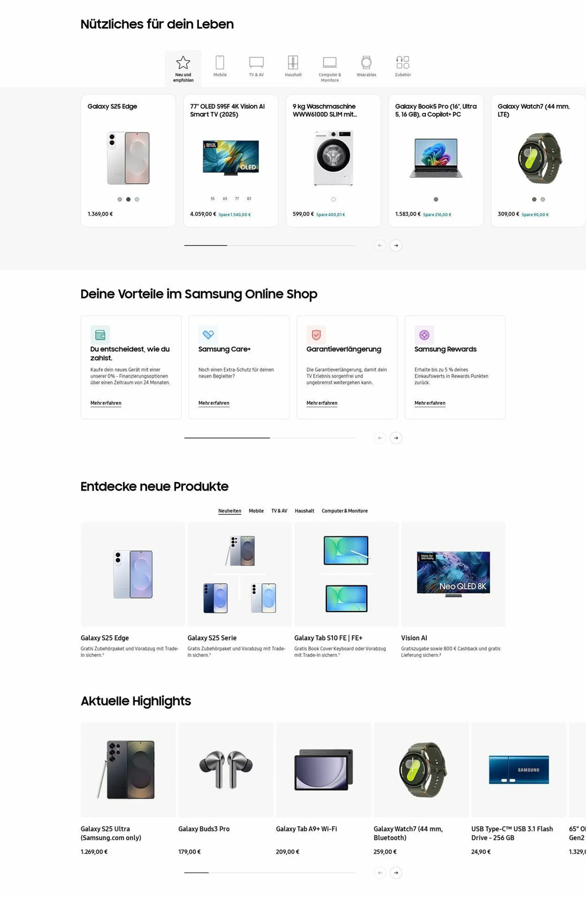 Samsung Aktueller Prospekt von 23. Juni bis 2. Juli 2025 - Prospekt seite 1