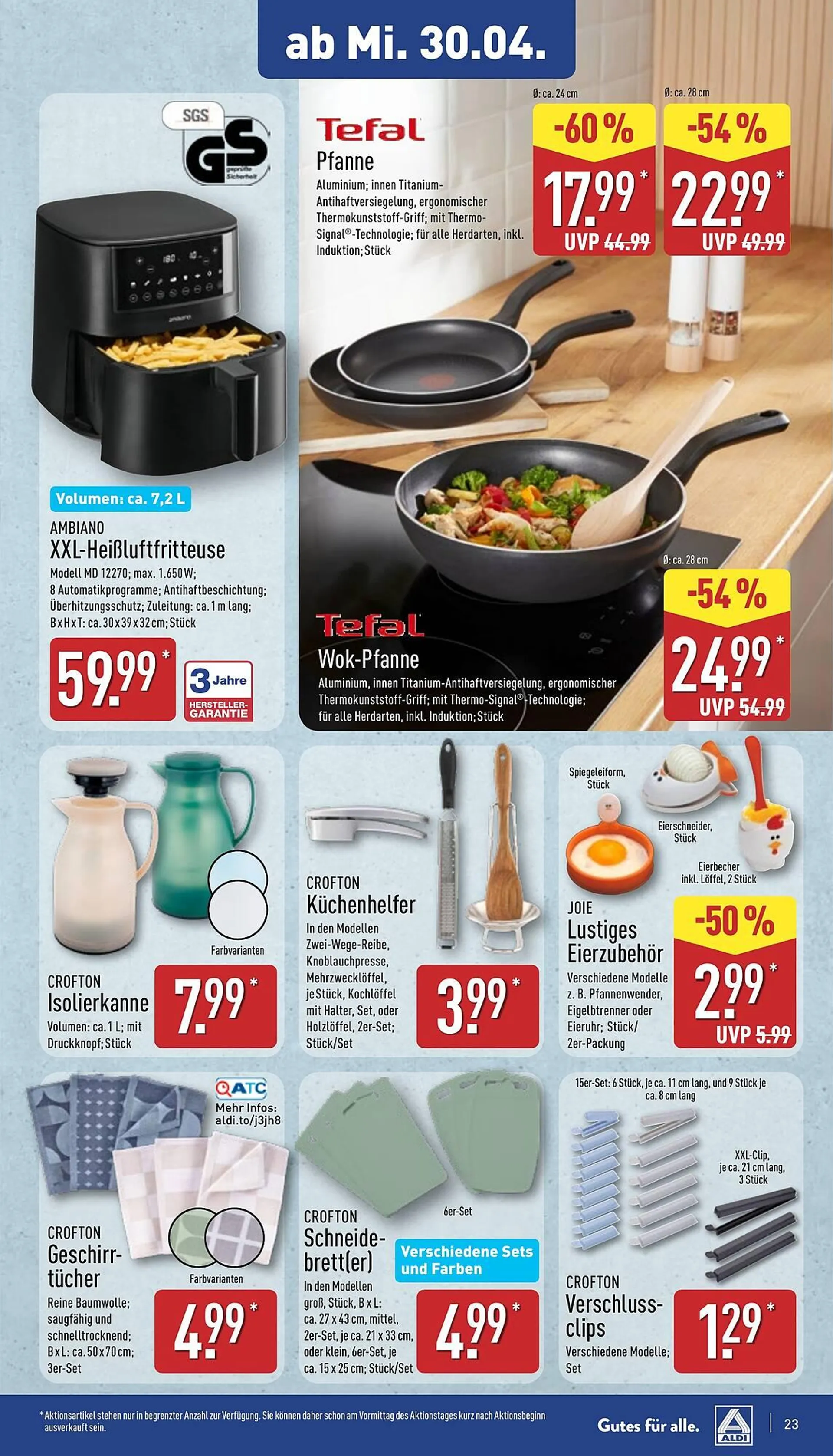 Aldi Nord Prospekt von 28. April bis 3. Mai 2025 - Prospekt seite 23