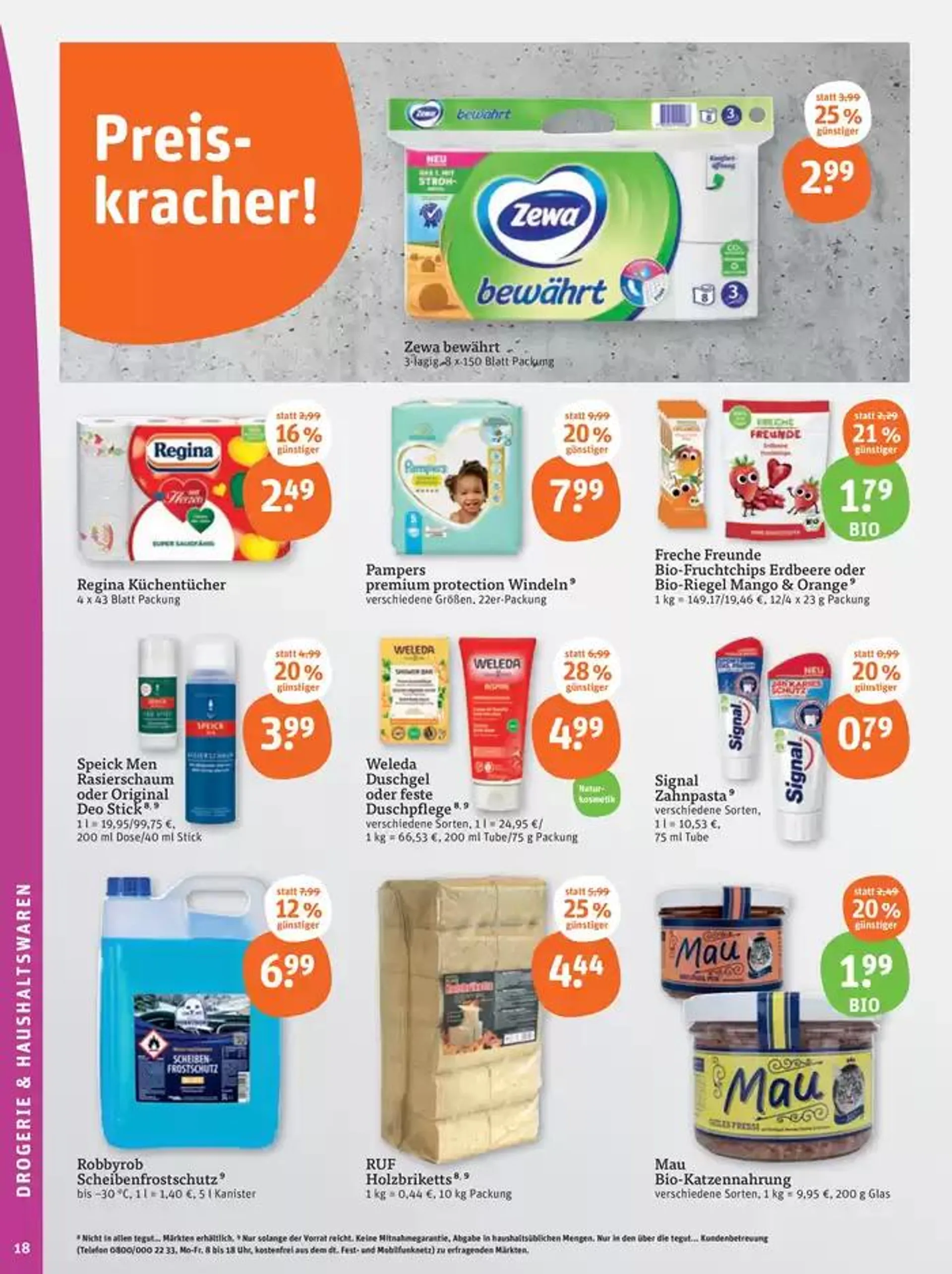 Top-Deals für alle Kunden von 28. Oktober bis 11. November 2024 - Prospekt seite 20