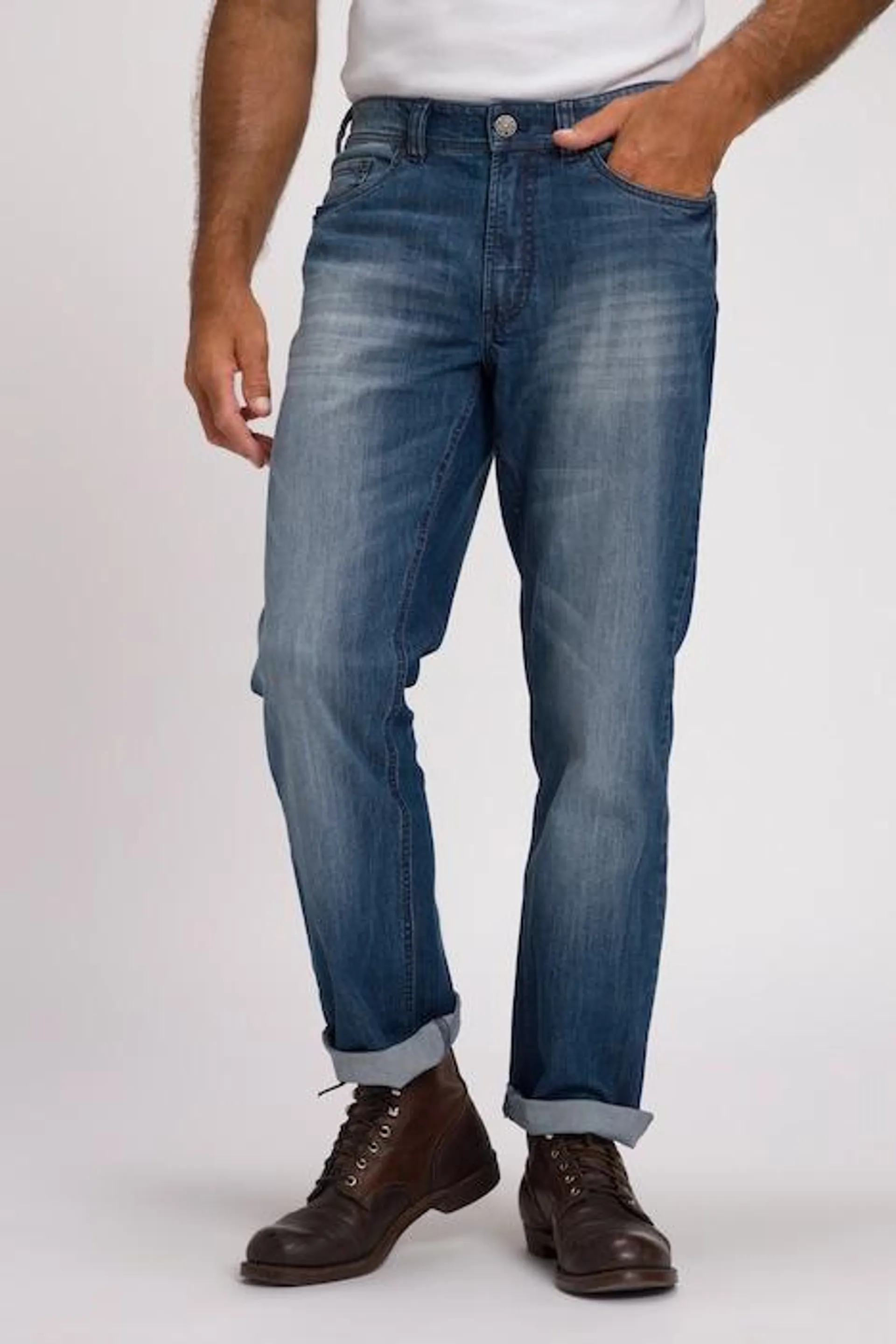 Jeans, Denim, 5-Pocket, Denim, Regular Fit, bis Gr. 72/36