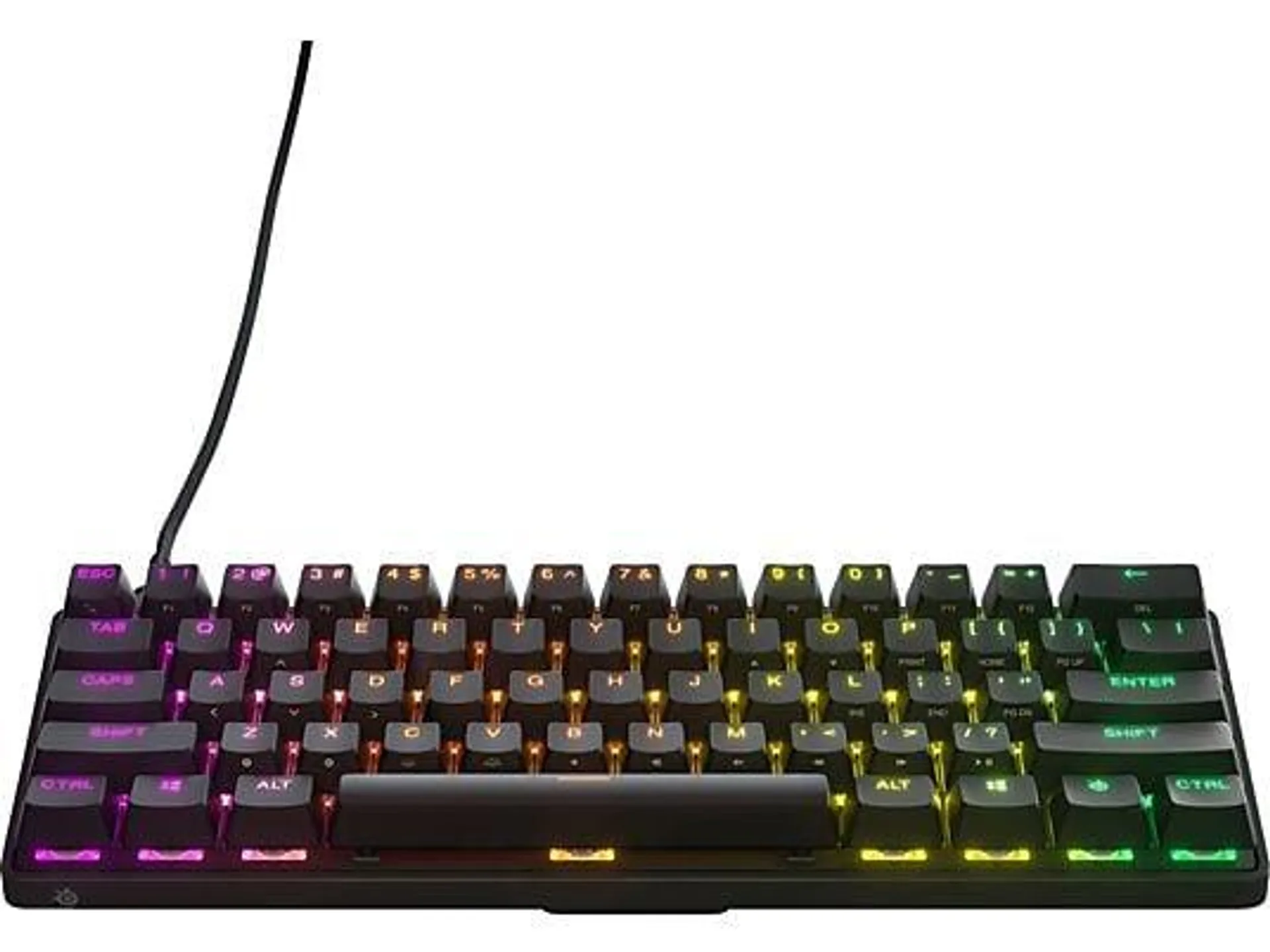STEELSERIES Apex Pro Mini, Gaming Tastatur, Mechanisch, Sonstiges, Kabelgebunden, Schwarz