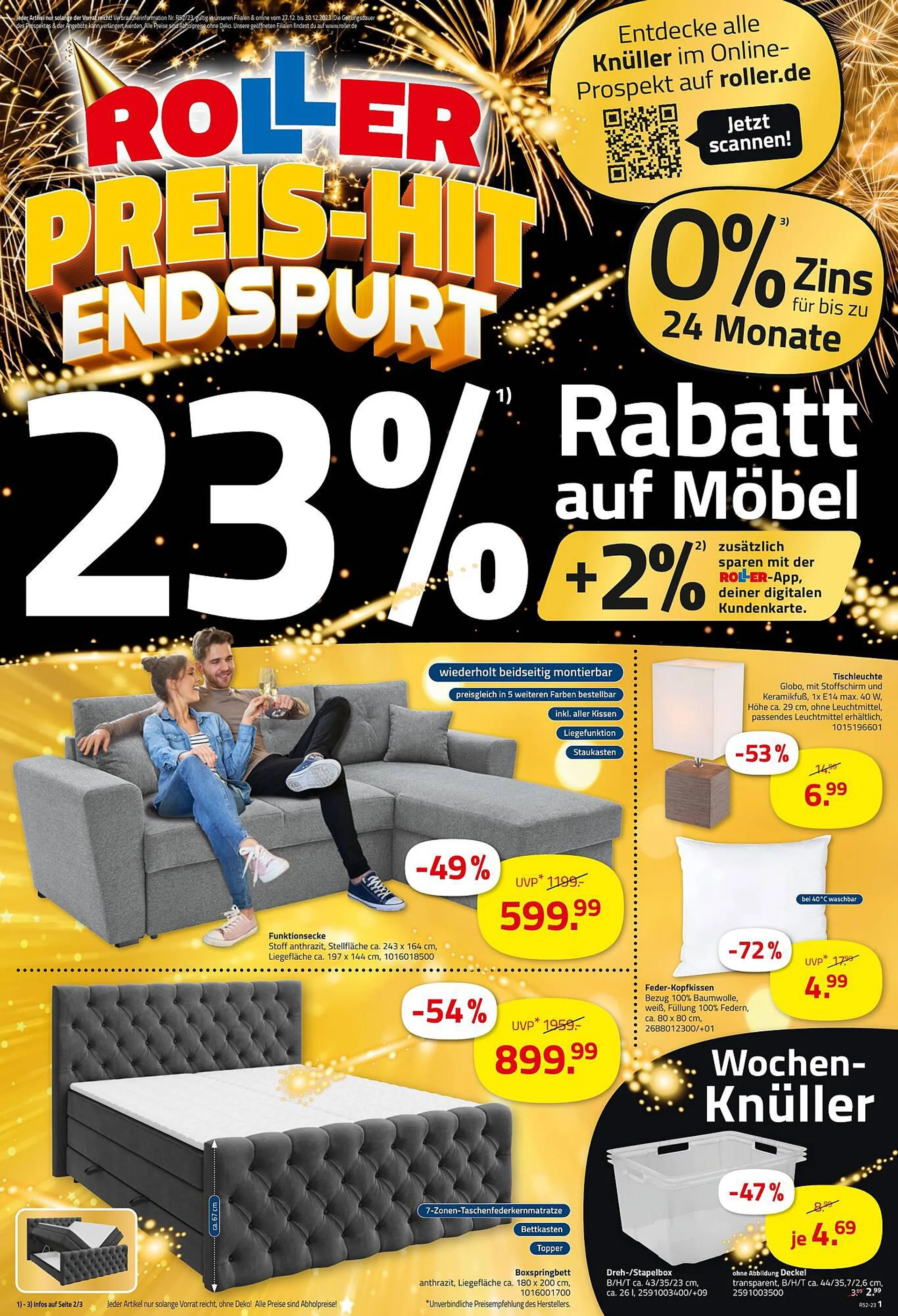 ROLLER Prospekt gültig bis 31. Dezember 2023