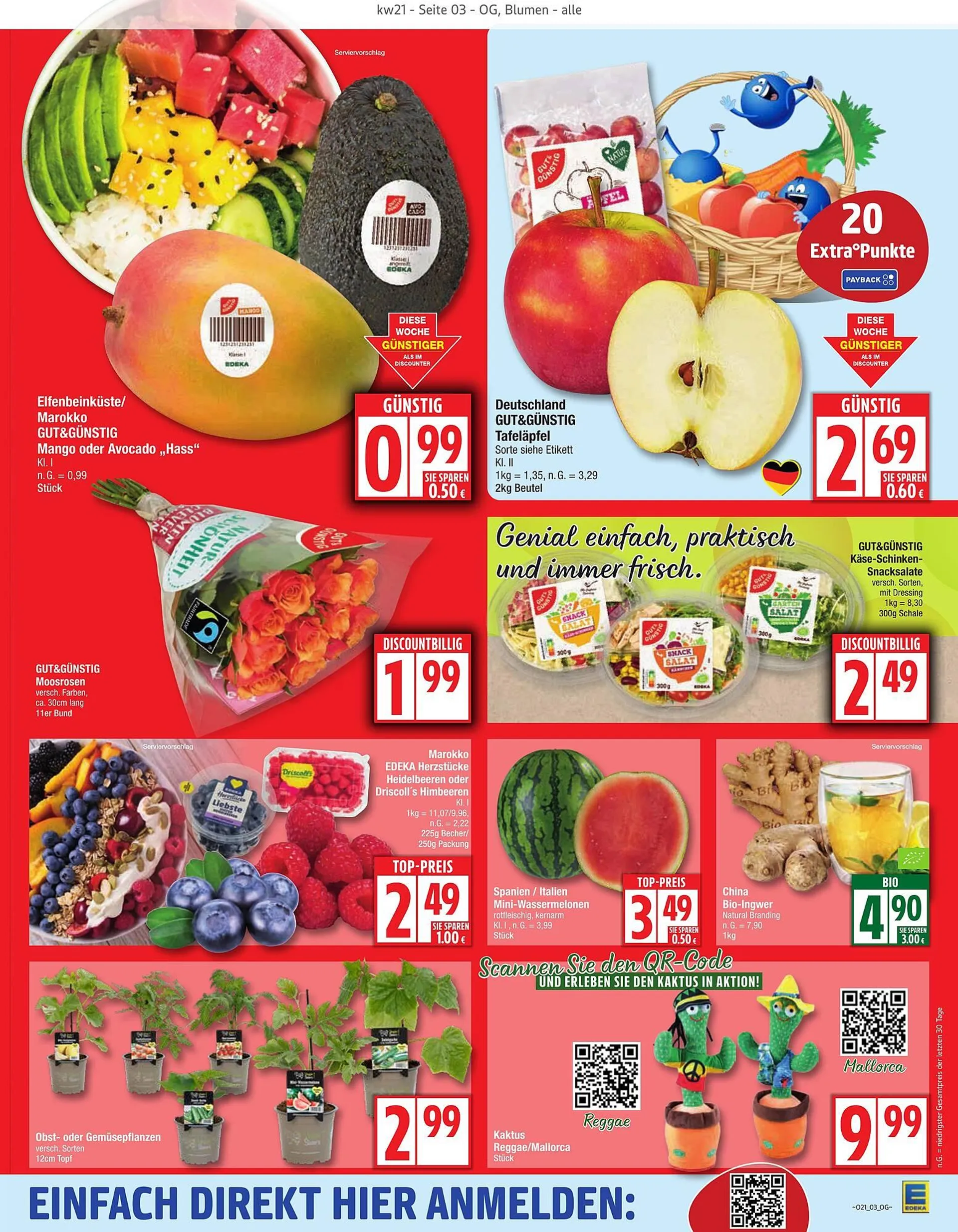 Edeka Prospekt von 18. Mai bis 24. Mai 2025 - Prospekt seite 3