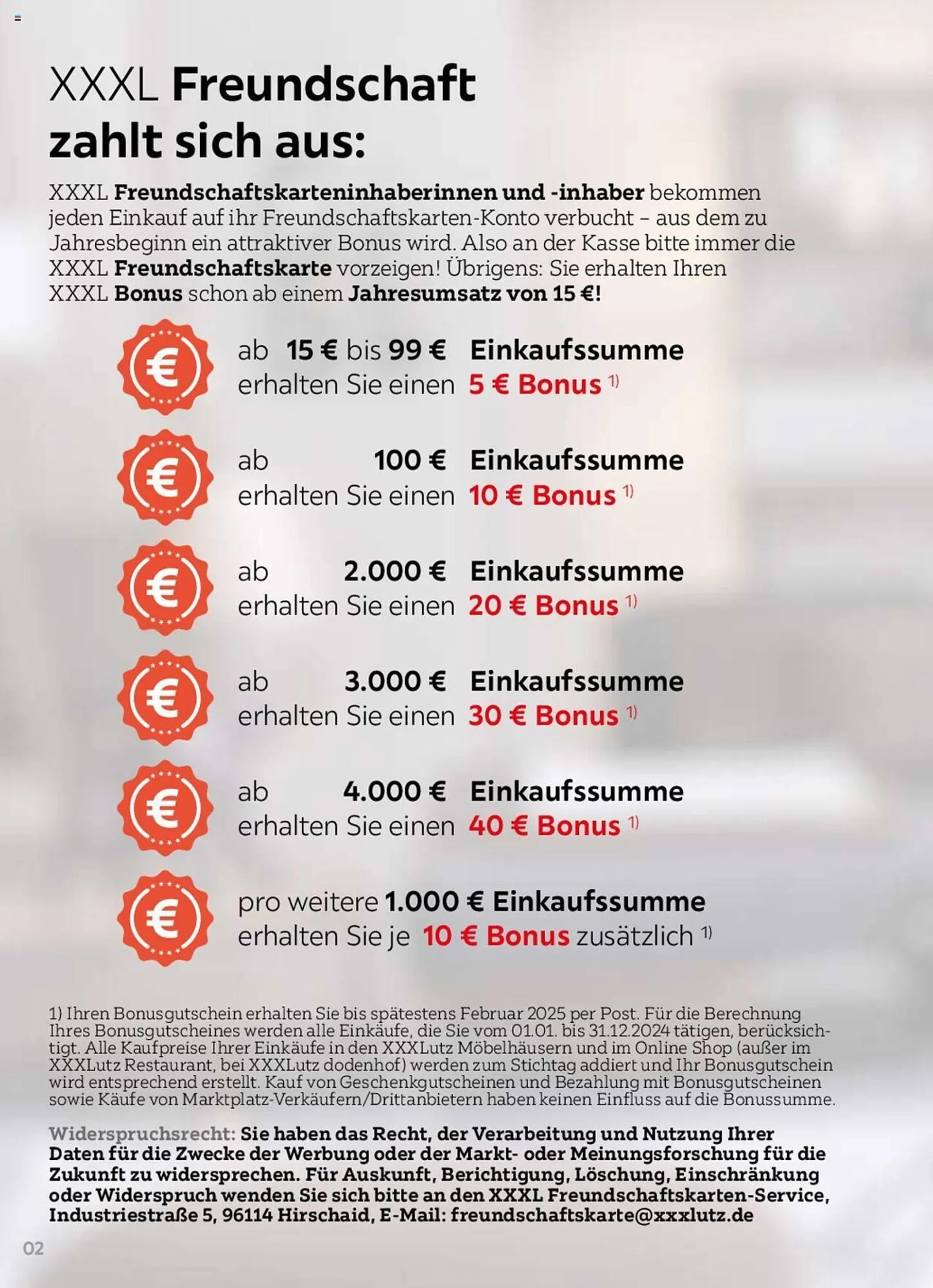 XXXLutz Prospekt von 1. August bis 31. Januar 2025 - Prospekt seite 2