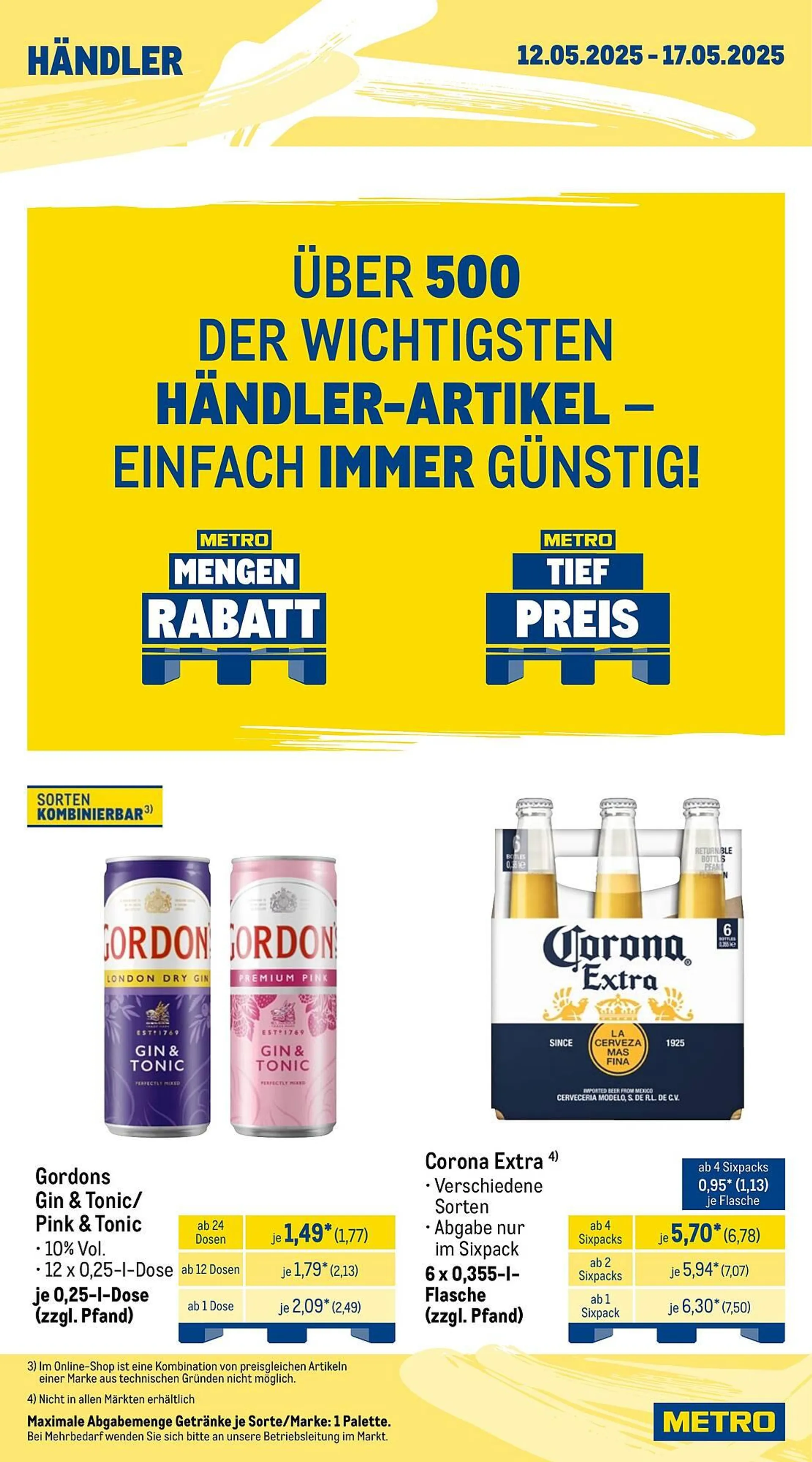 METRO Prospekt von 12. Mai bis 18. Mai 2025 - Prospekt seite 4