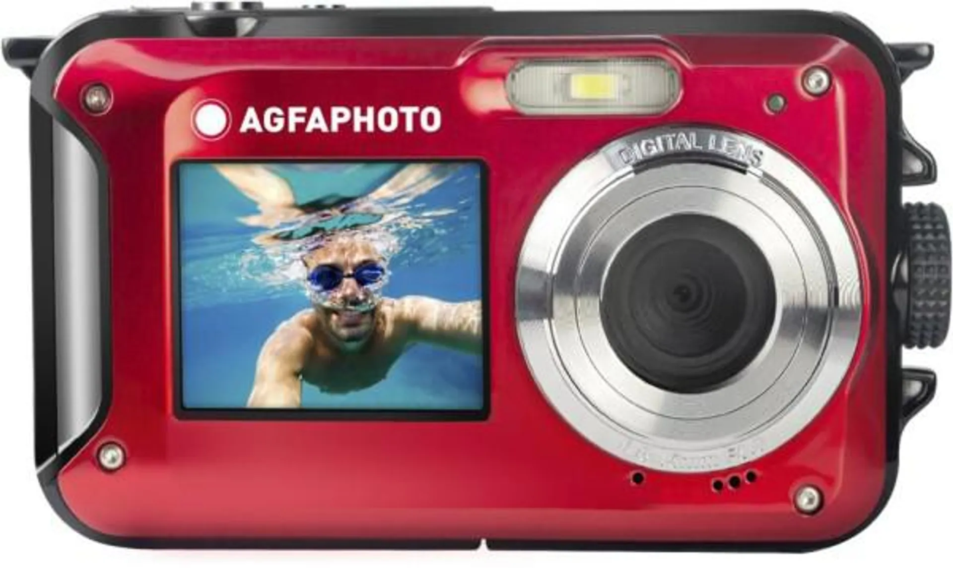 Agfaphoto Realishot WP8000 Digitale Kompaktkamera rot