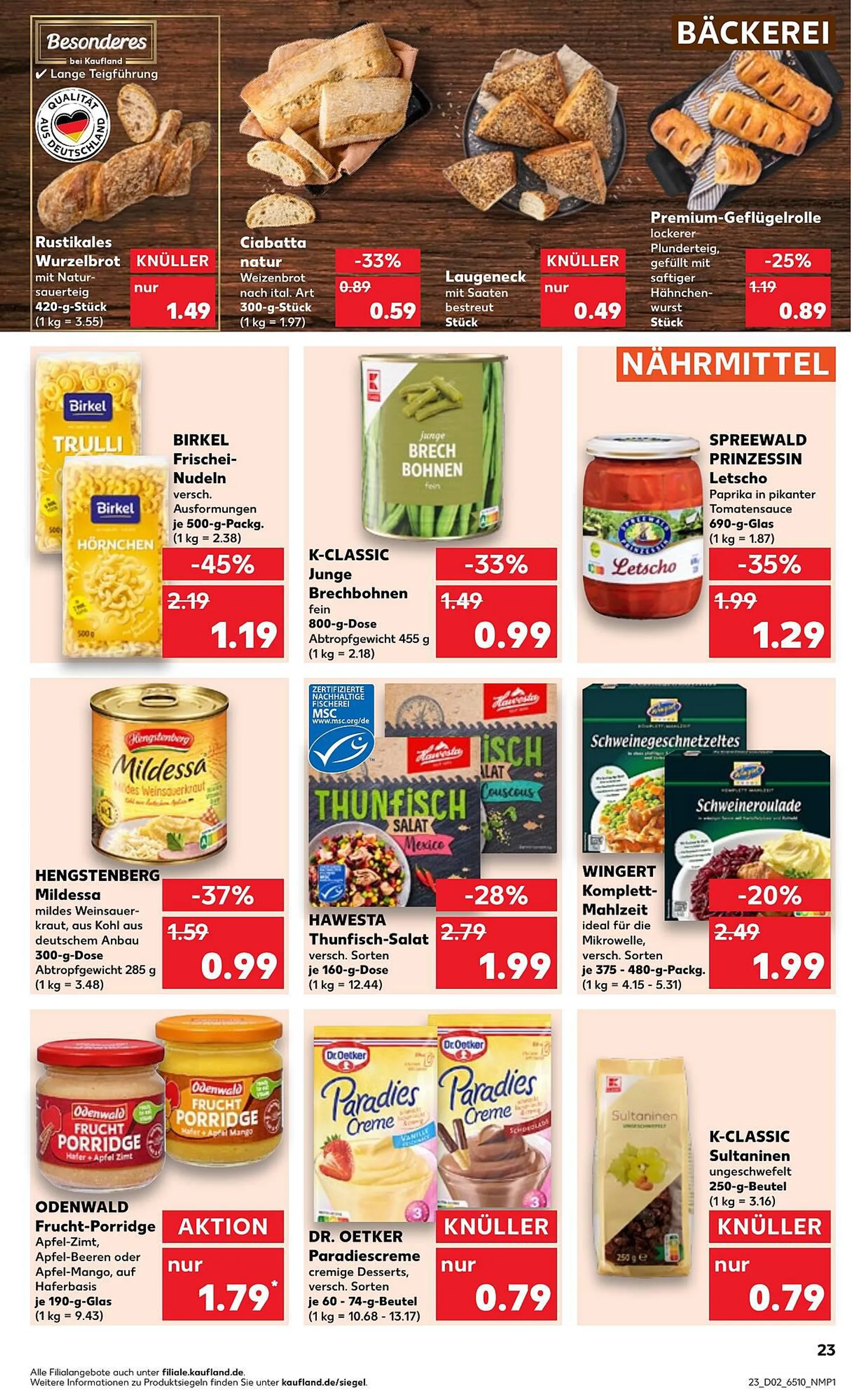 Kaufland Prospekt von 11. Januar bis 17. Januar 2024 - Prospekt seite 23