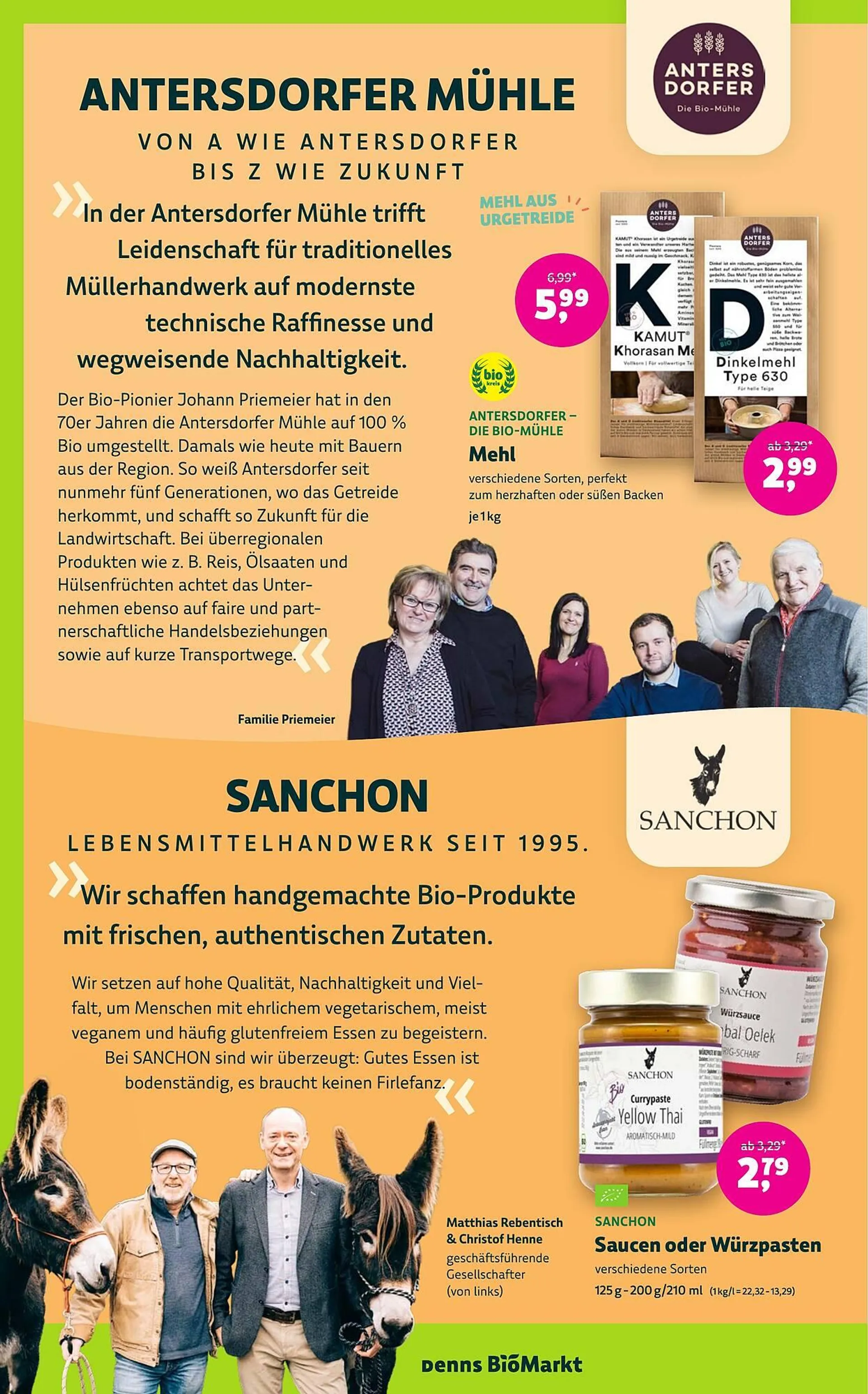 Landmann's Biomarkt Prospekt von 15. Januar bis 28. Januar 2025 - Prospekt seite 6